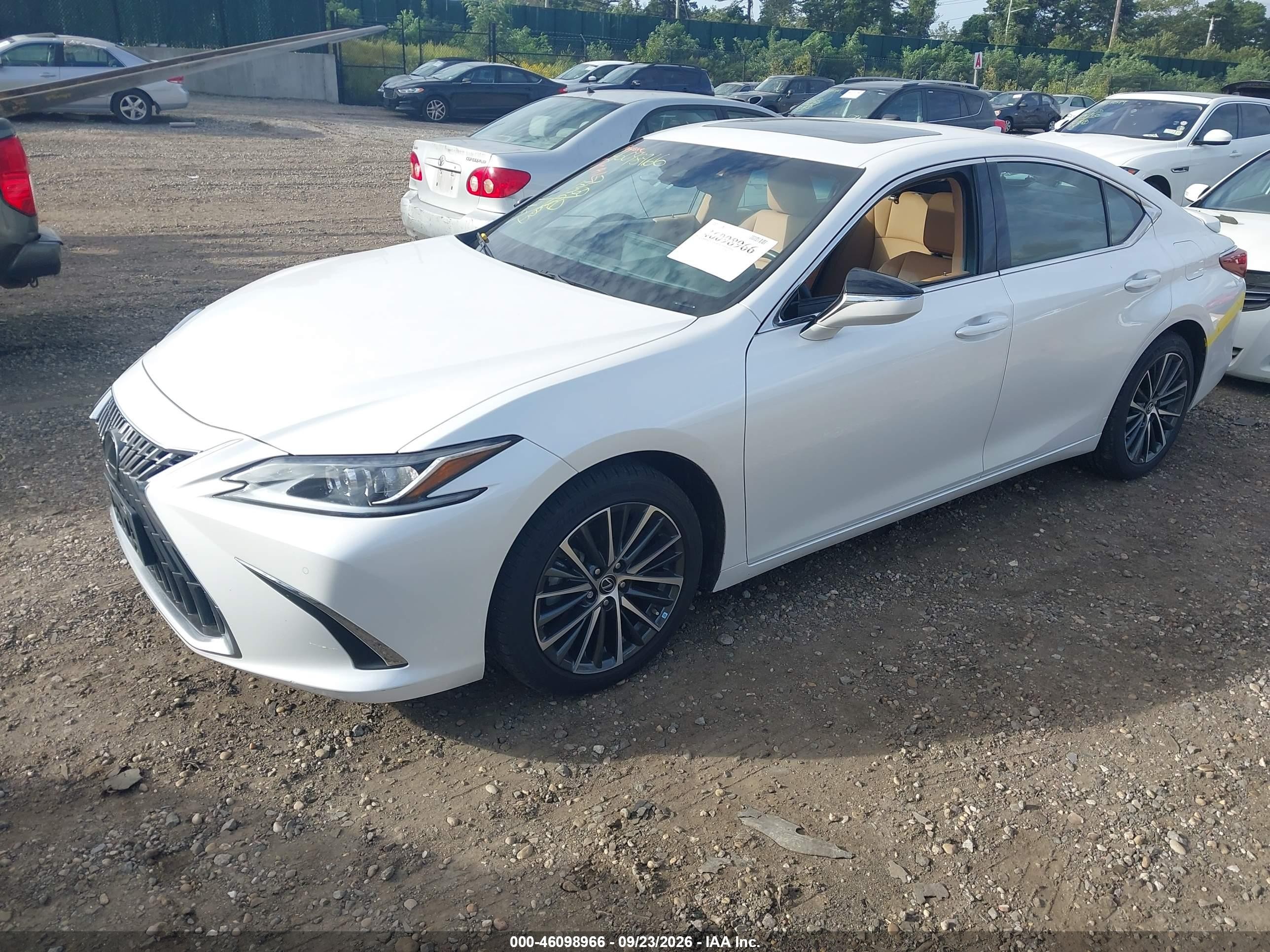 2023 Lexus Es 300h VIN 58ADA1C13PU029430 IAAI salvage auction — Rear End, Salvage (Connecticut), sold $18,200 on 2026-09-29 (photo 2)