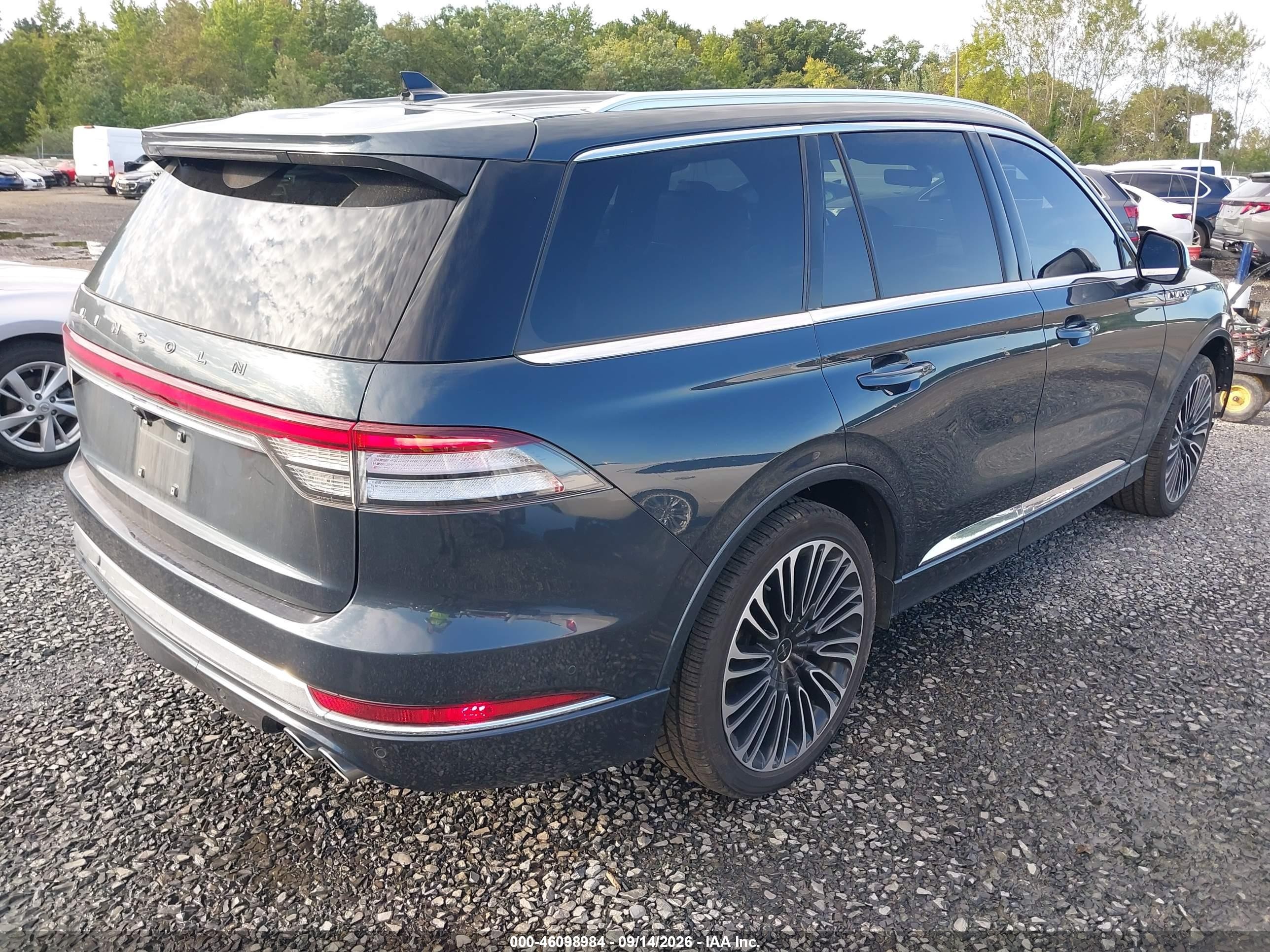 2021 Lincoln Aviator VIN 5LM5J9XC5MGL03126 IAAI salvage auction — Front End, Salvage (Idaho), sold $12,100 on 2026-09-25 (photo 4)