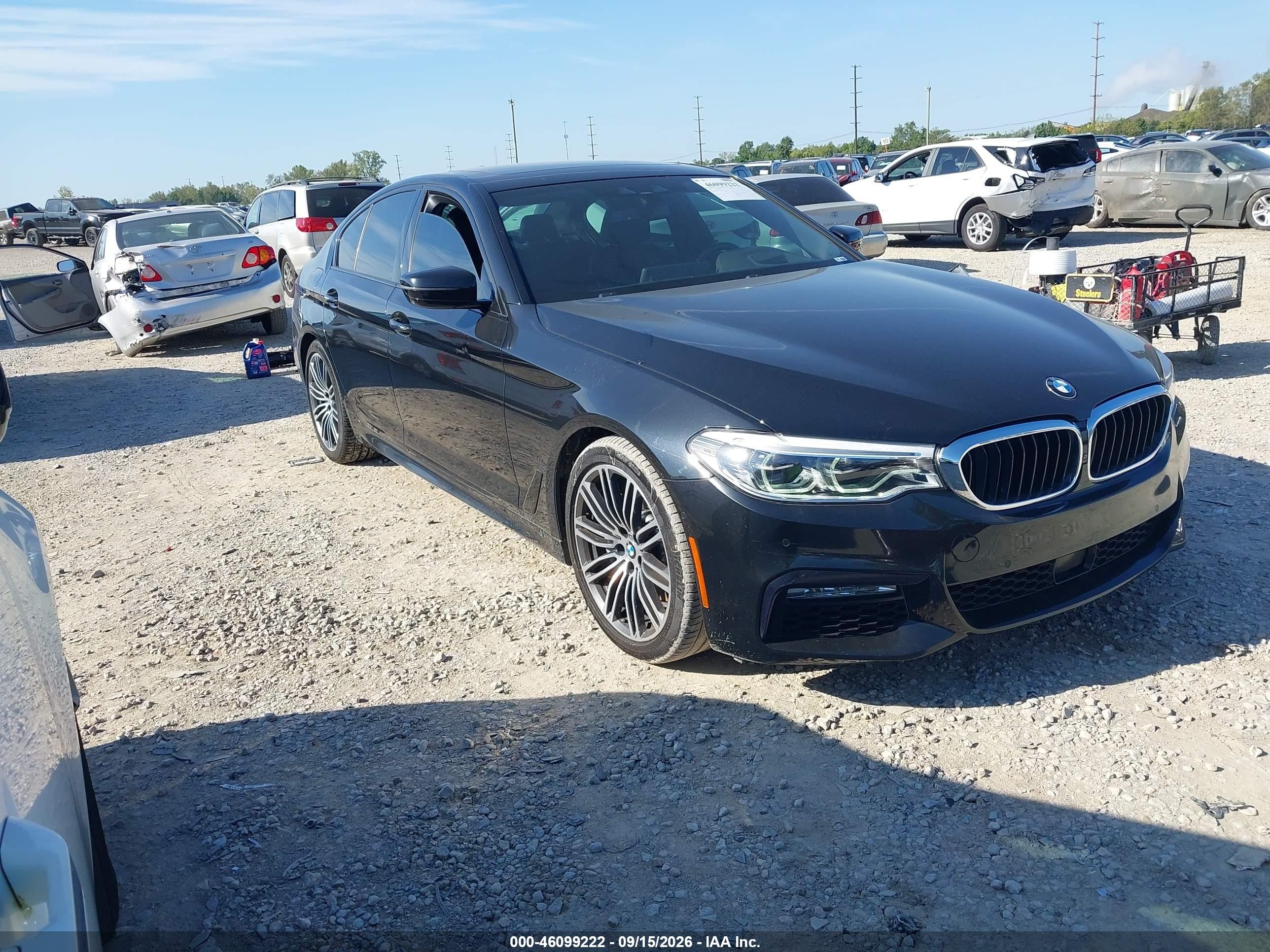2018 BMW 5 Series VIN WBAJE5C56JWA96175 — IAAI salvage auction photo