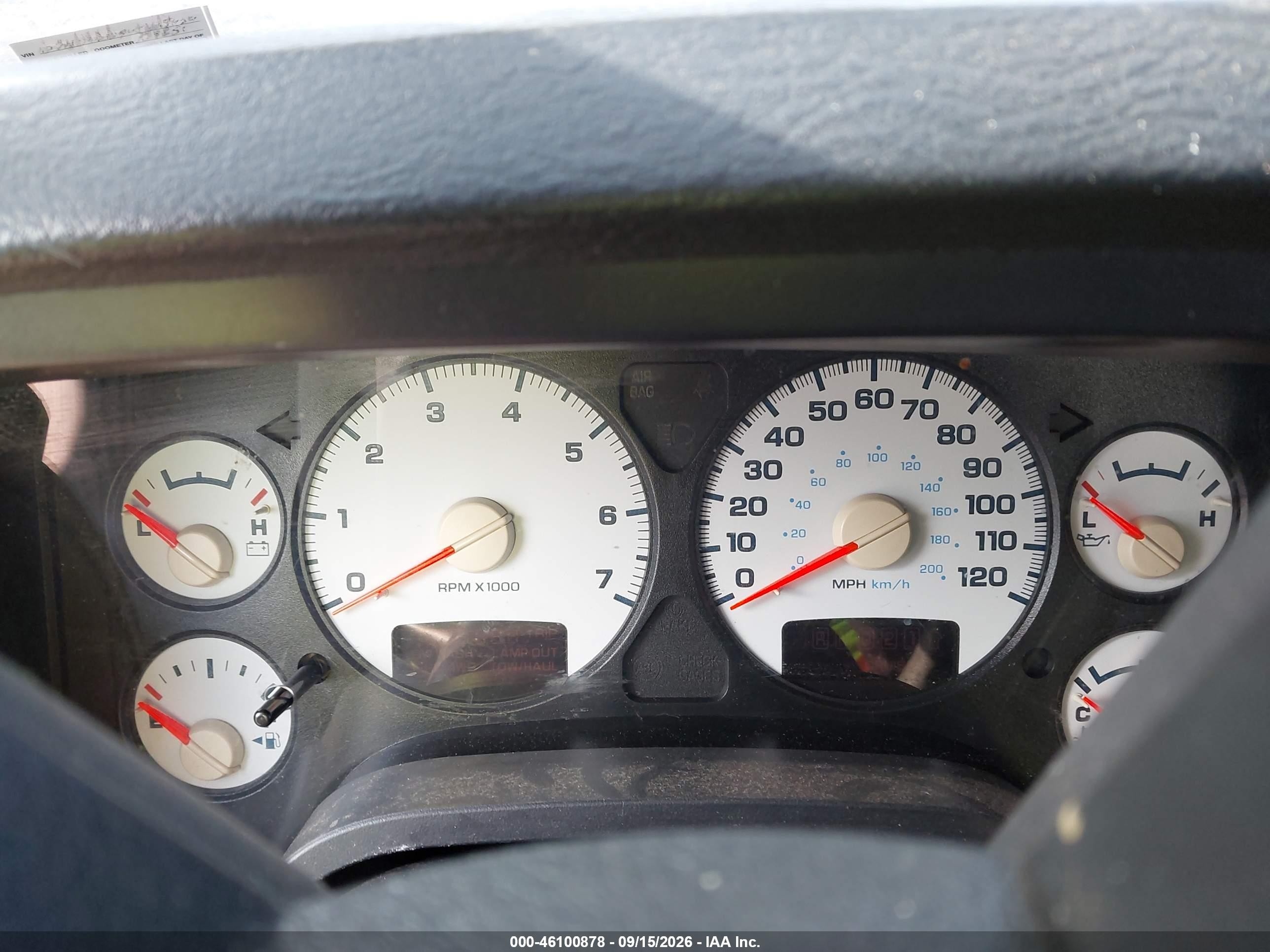 2004 Dodge Ram 1500 VIN 1D7HU18D94J229464 IAAI salvage auction — Unknown, Salvage (Pennsylvania), sold $575 on 2026-09-25 (photo 7)