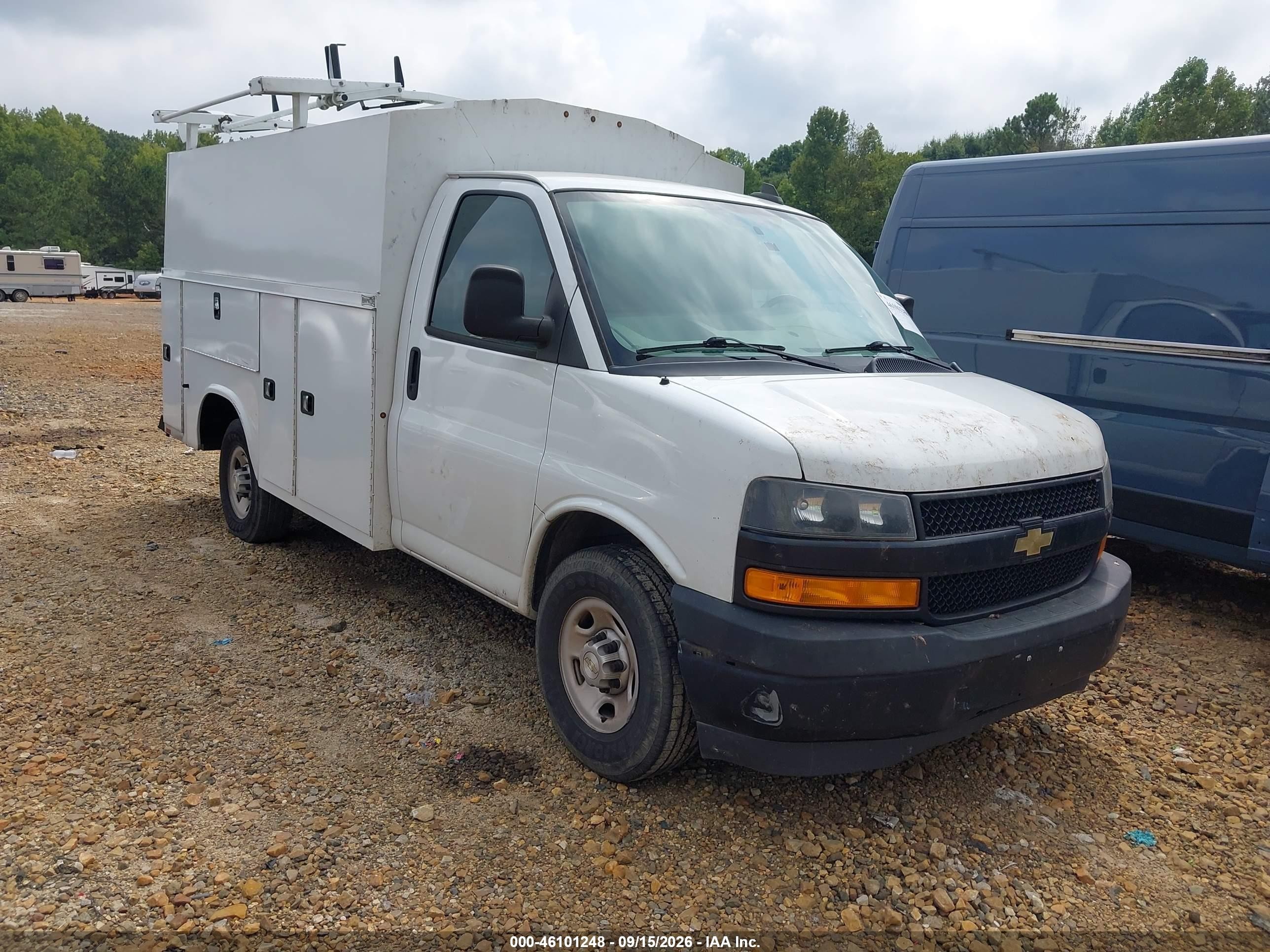 2020 Chevrolet Express 2500 VIN 1GB0GRFG7L1273685 — IAAI salvage auction photo