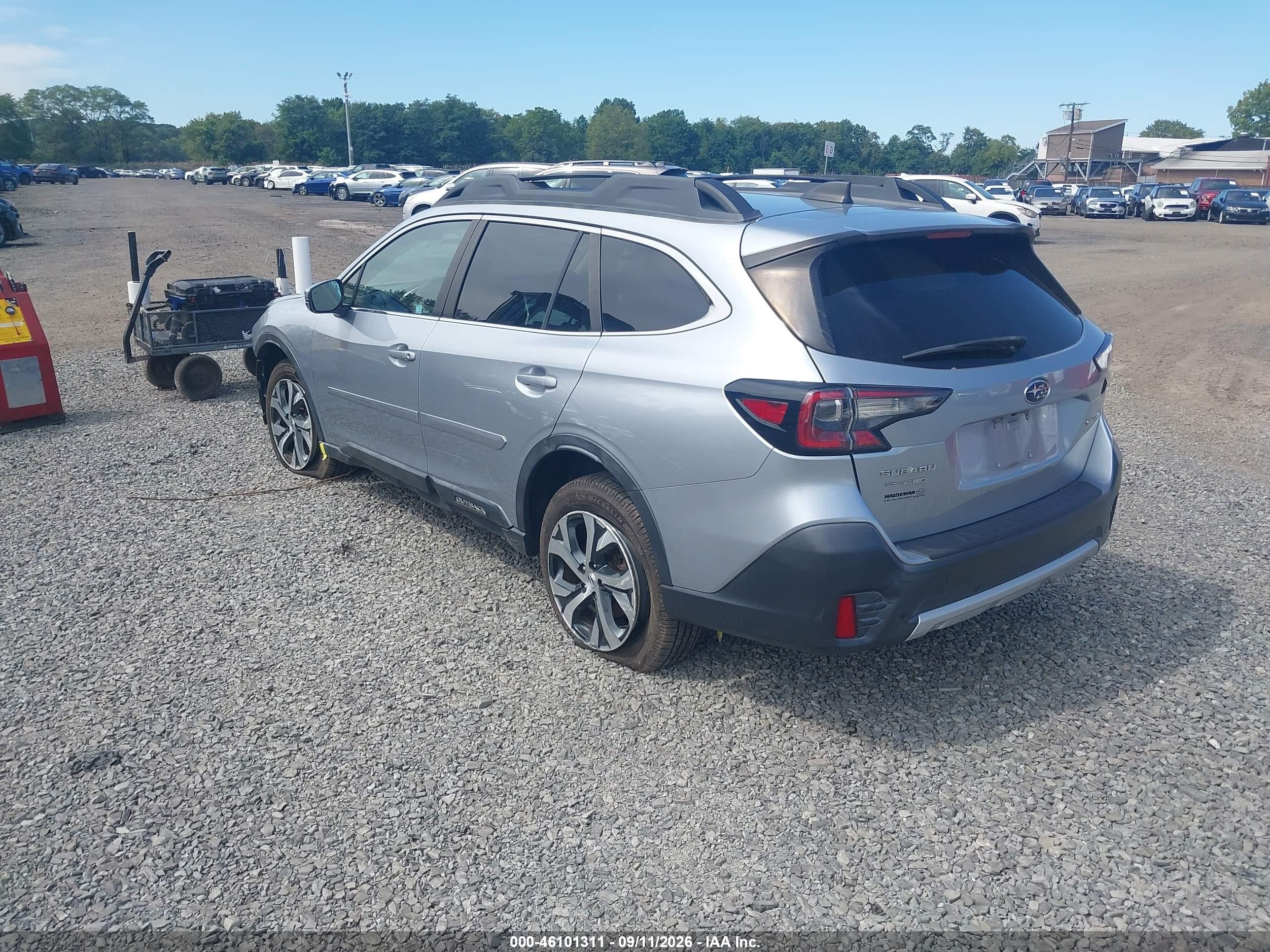 2021 Subaru Outback VIN 4S4BTANC8M3228384 IAAI salvage auction — Front End, Salvage (Idaho), sold $7,300 on 2026-09-25 (photo 3)