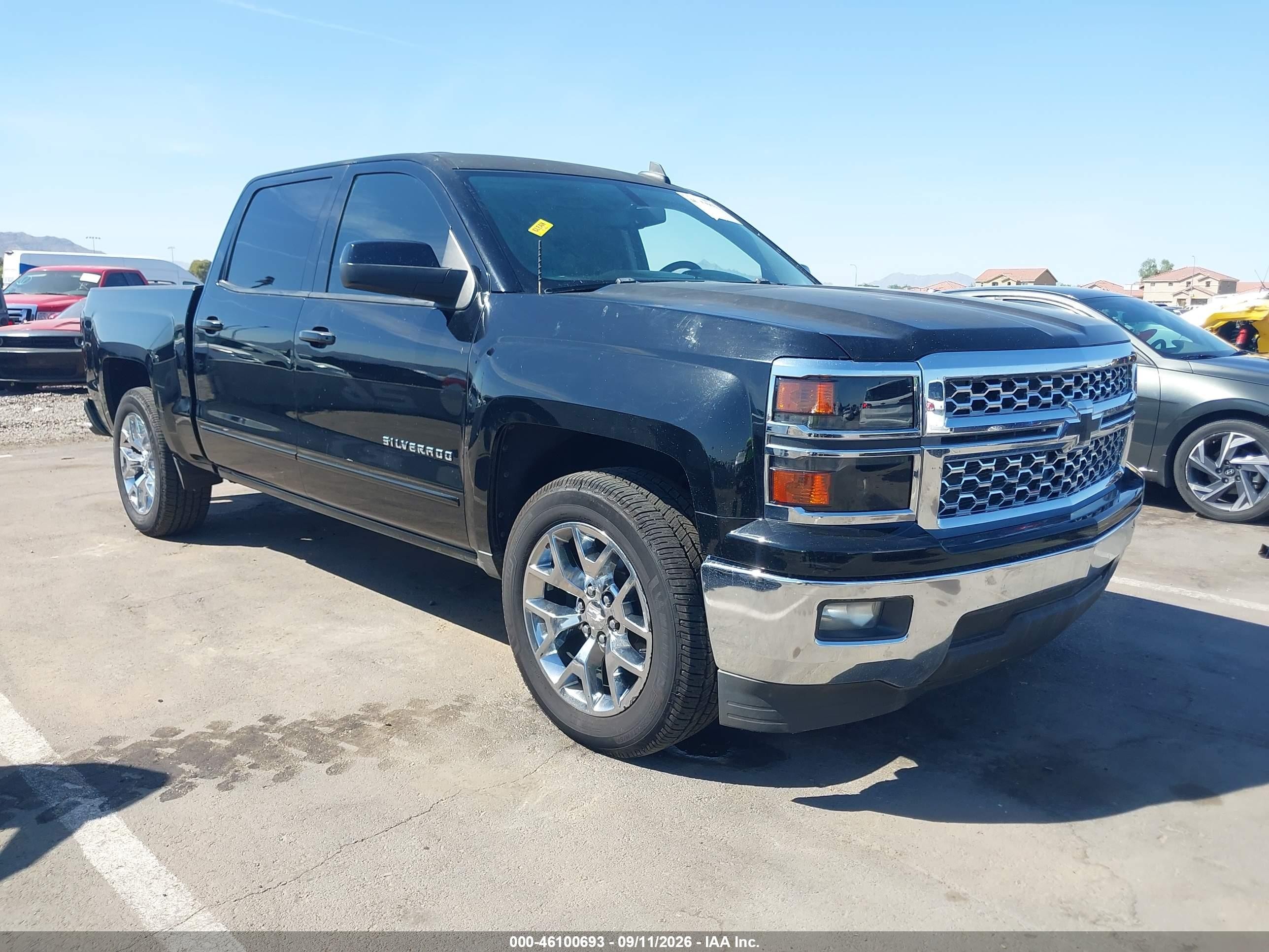 2015 Chevrolet Silverado 1500 VIN 3GCPCREC3FG410843 — IAAI salvage auction photo
