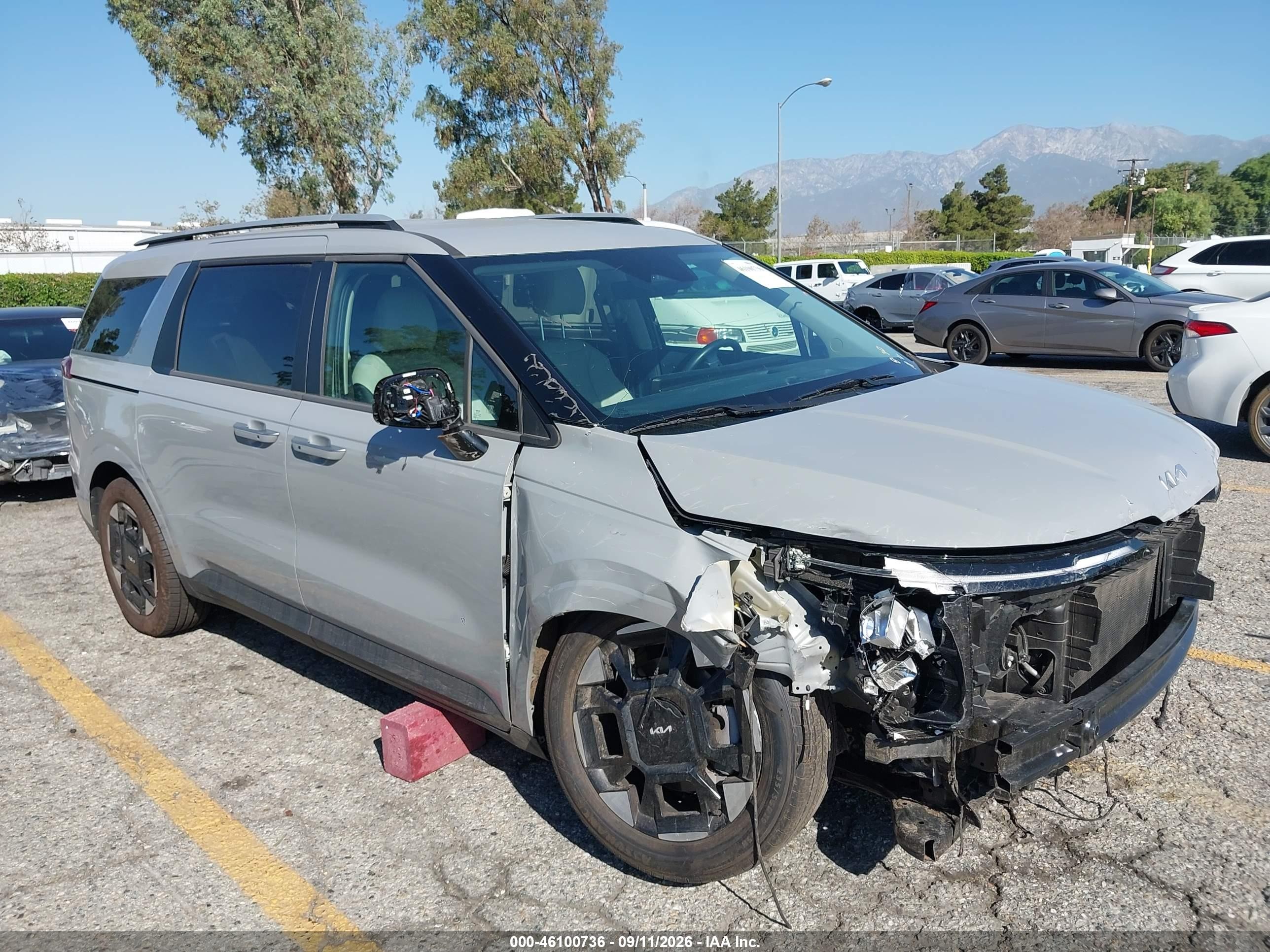 2025 Kia Carnival VIN KNDNC5K38S6526782 — IAAI salvage auction photo