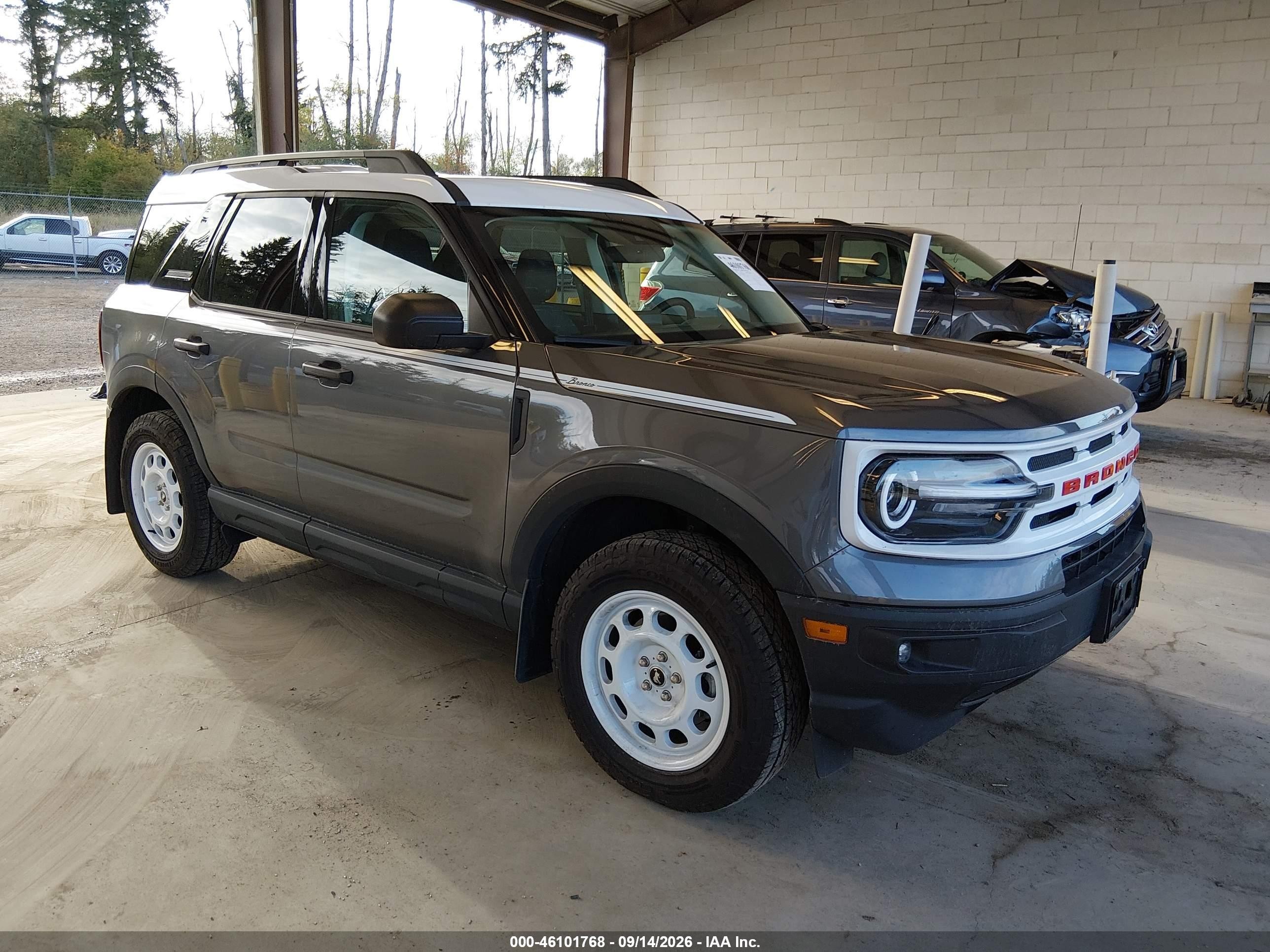 2024 Ford Bronco Sport VIN 3FMCR9G64RRE04879 — IAAI salvage auction photo