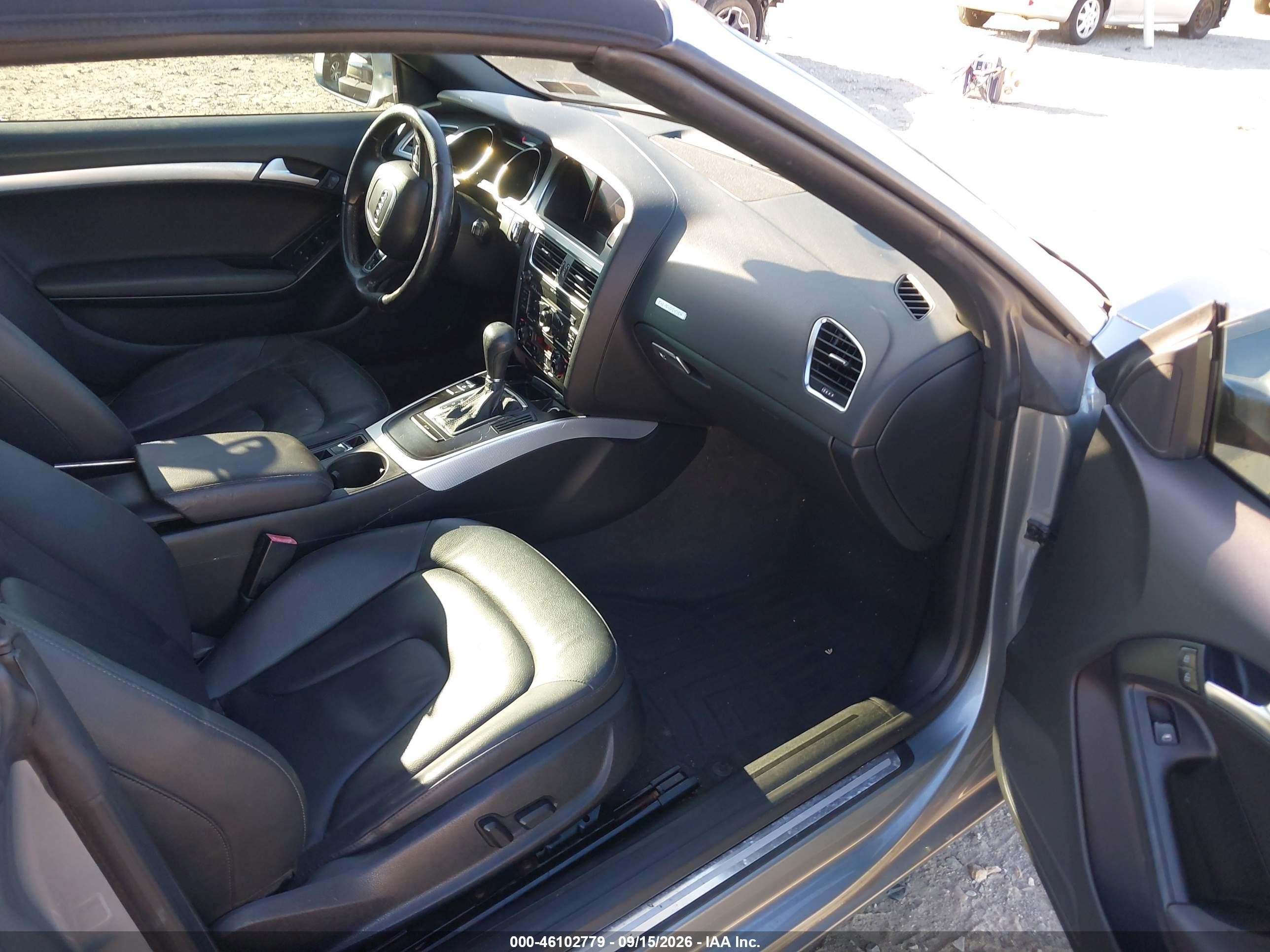 2011 Audi A5 VIN WAULFAFH5BN010945 IAAI salvage auction — Side, Salvage (Pennsylvania), sold $750 on 2026-10-11 (photo 5)