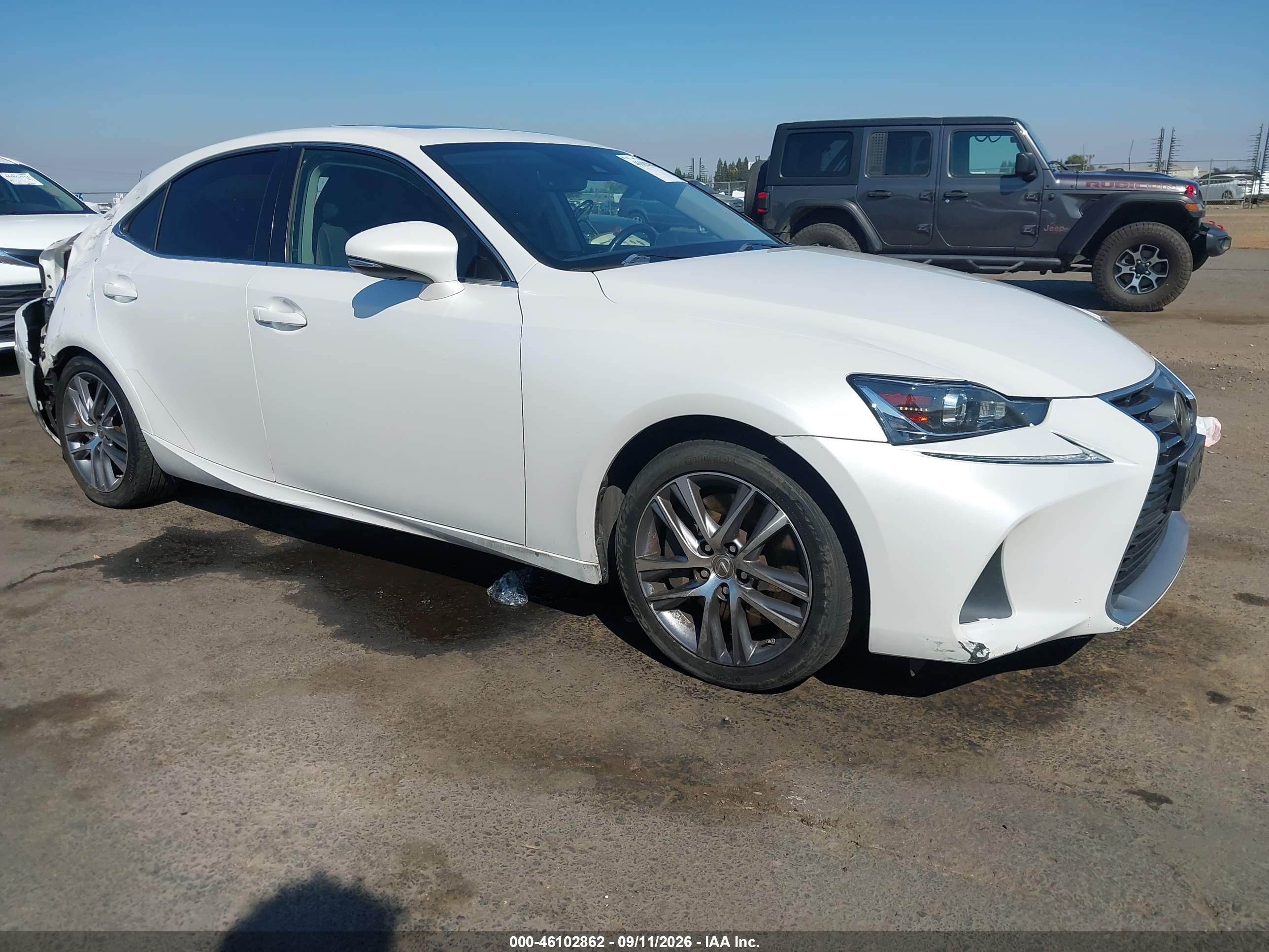 2019 Lexus IS 300 VIN JTHBA1D2XK5087000 — IAAI salvage auction photo