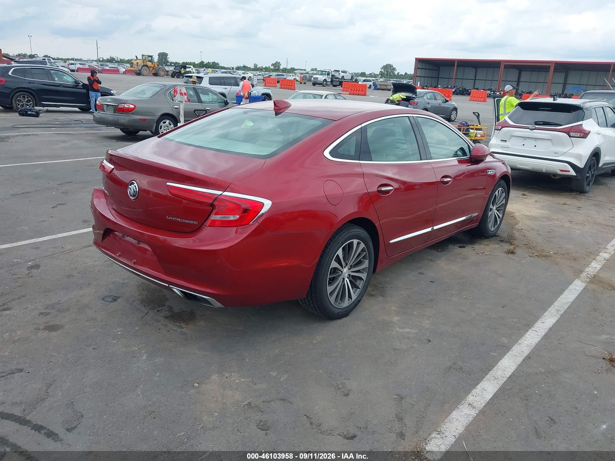 2018 Buick Lacrosse VIN 1G4ZN5SS6JU116510 IAAI salvage auction — Rear End, Salvage (Missouri), sold $4,900 on 2026-10-05 (photo 4)