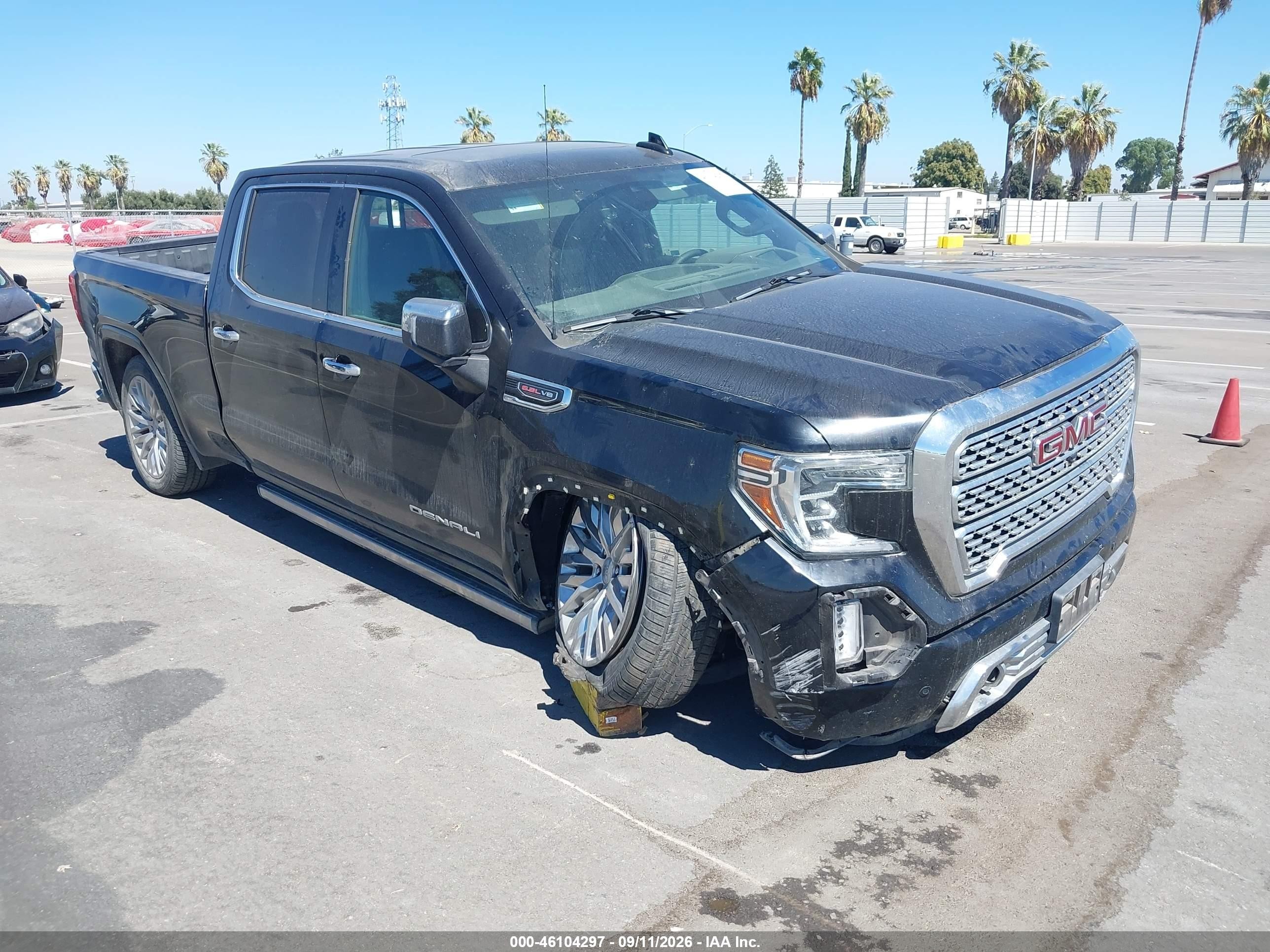 2019 GMC Sierra 1500 VIN 1GTU9FEL9KZ356040 — IAAI salvage auction photo