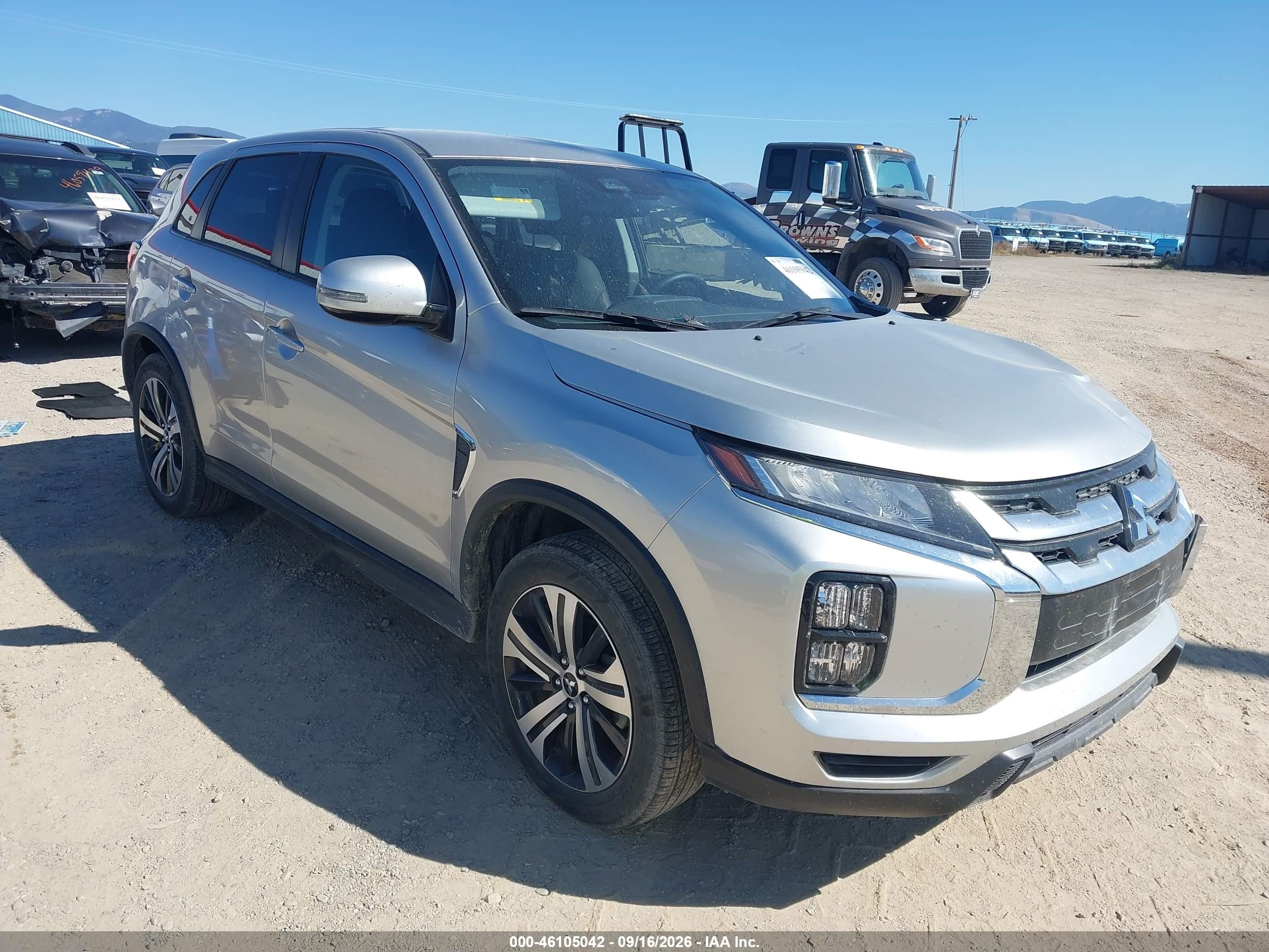 2026 Mitsubishi Outlander Sport VIN JA4ARUAU8TU018580 — IAAI salvage auction photo