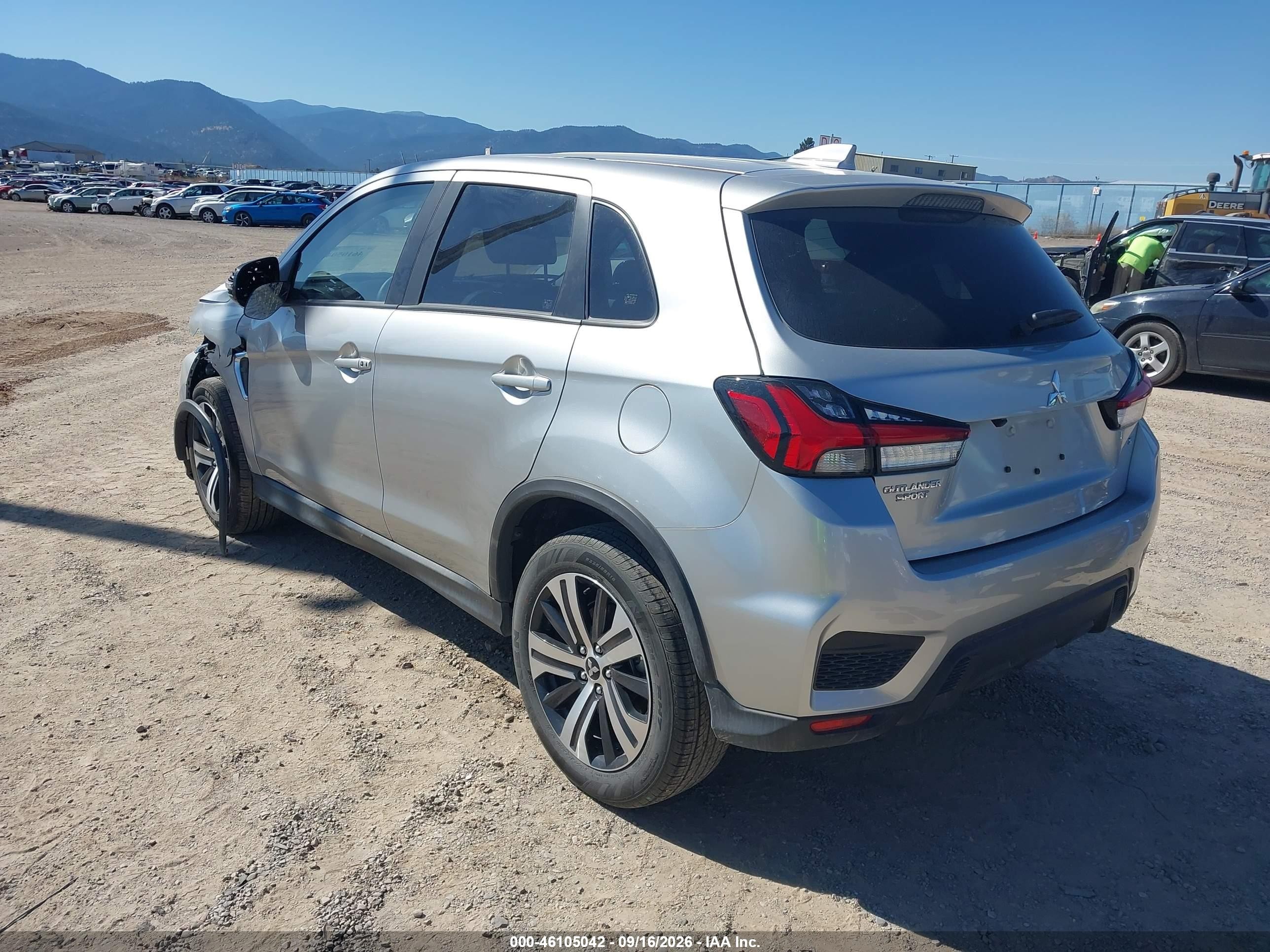 2026 Mitsubishi Outlander Sport VIN JA4ARUAU8TU018580 IAAI salvage auction — Normal Wear, Enterprise Vehicles Clear Only (Washington), sold $8,000 on 2026-09-19 (photo 3)