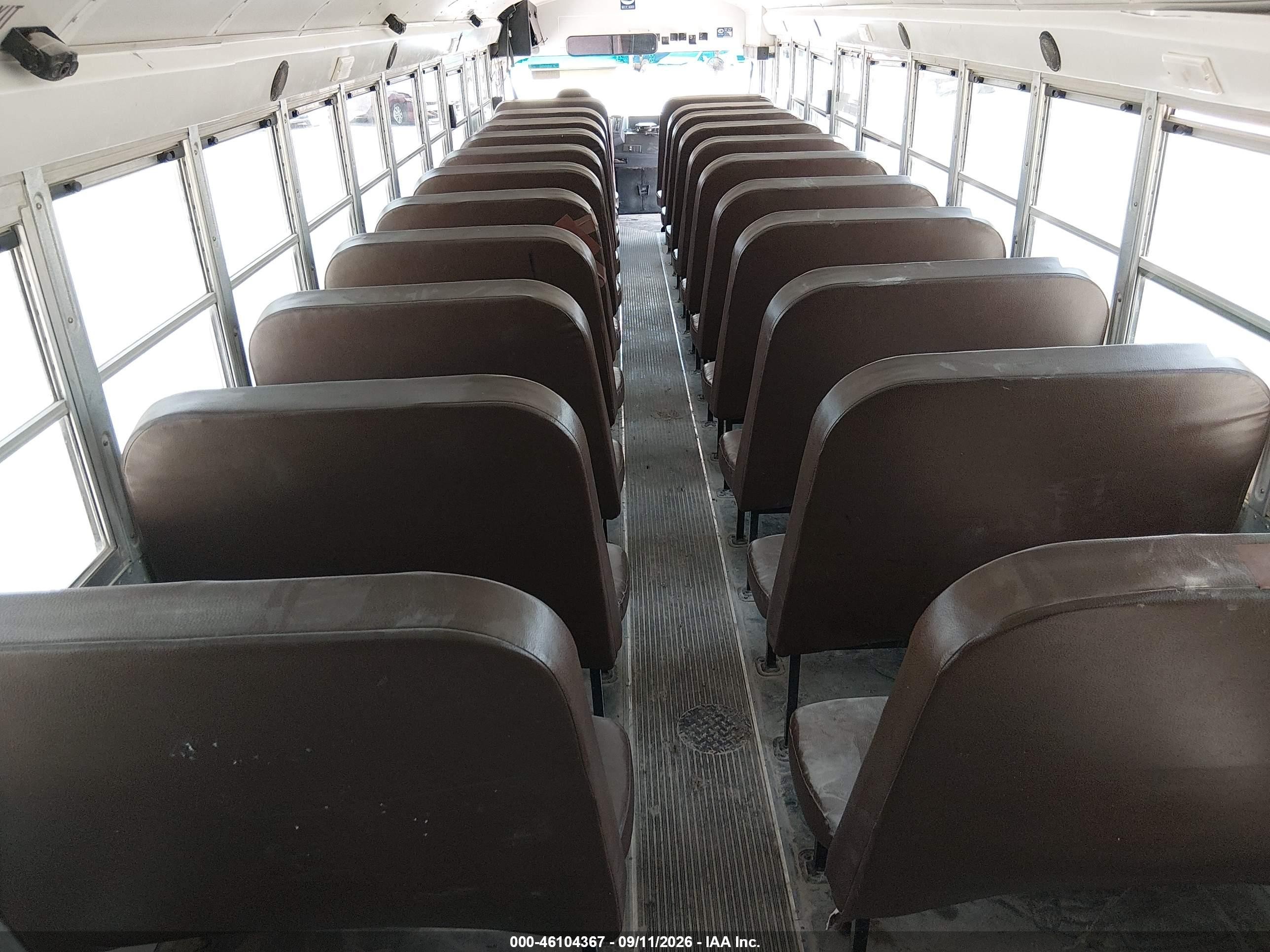 2016 Blue Bird School Bus / Transit Bus VIN 1BAKGCPH6GF324721 IAAI salvage auction — Side, Salvage (Tennessee), sold $5,500 on 2026-09-21 (photo 8)