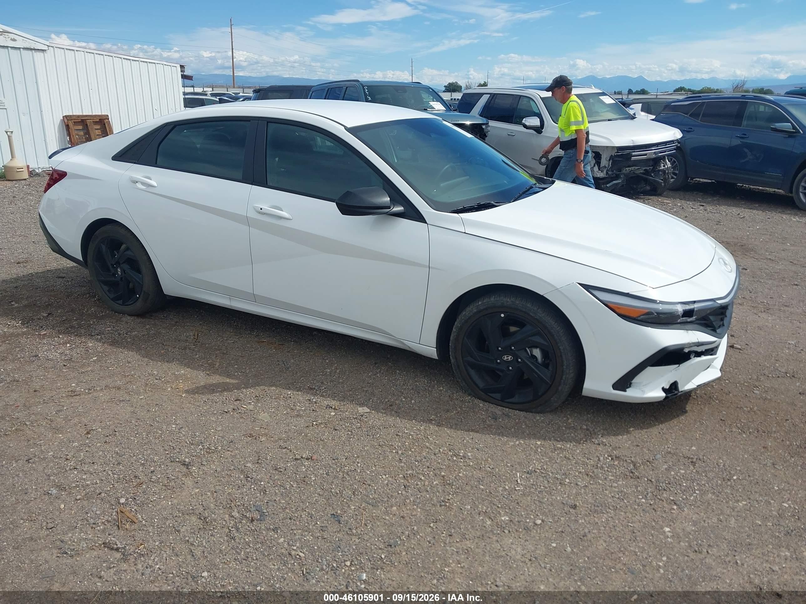 2026 Hyundai Elantra VIN KMHLM4DG5TU228021 — IAAI salvage auction photo