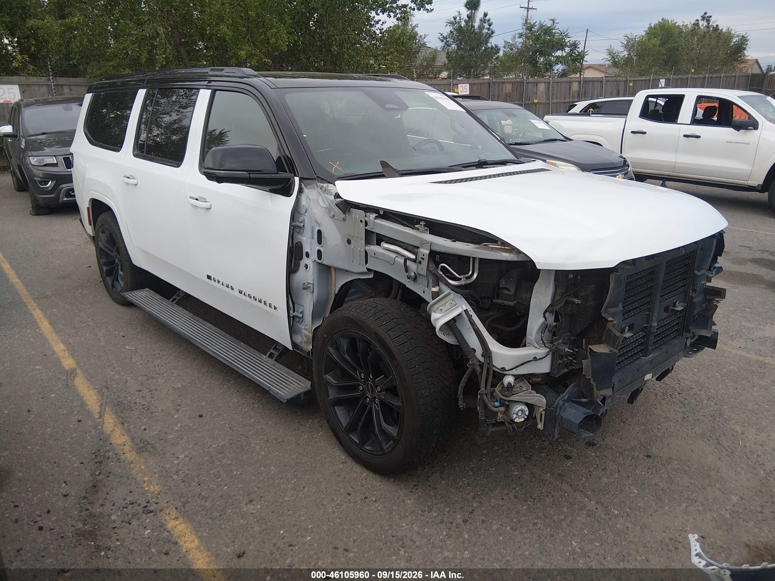 2024 Jeep Grand Wagoneer VIN 1C4SJSFP7RS150226 — IAAI salvage auction photo