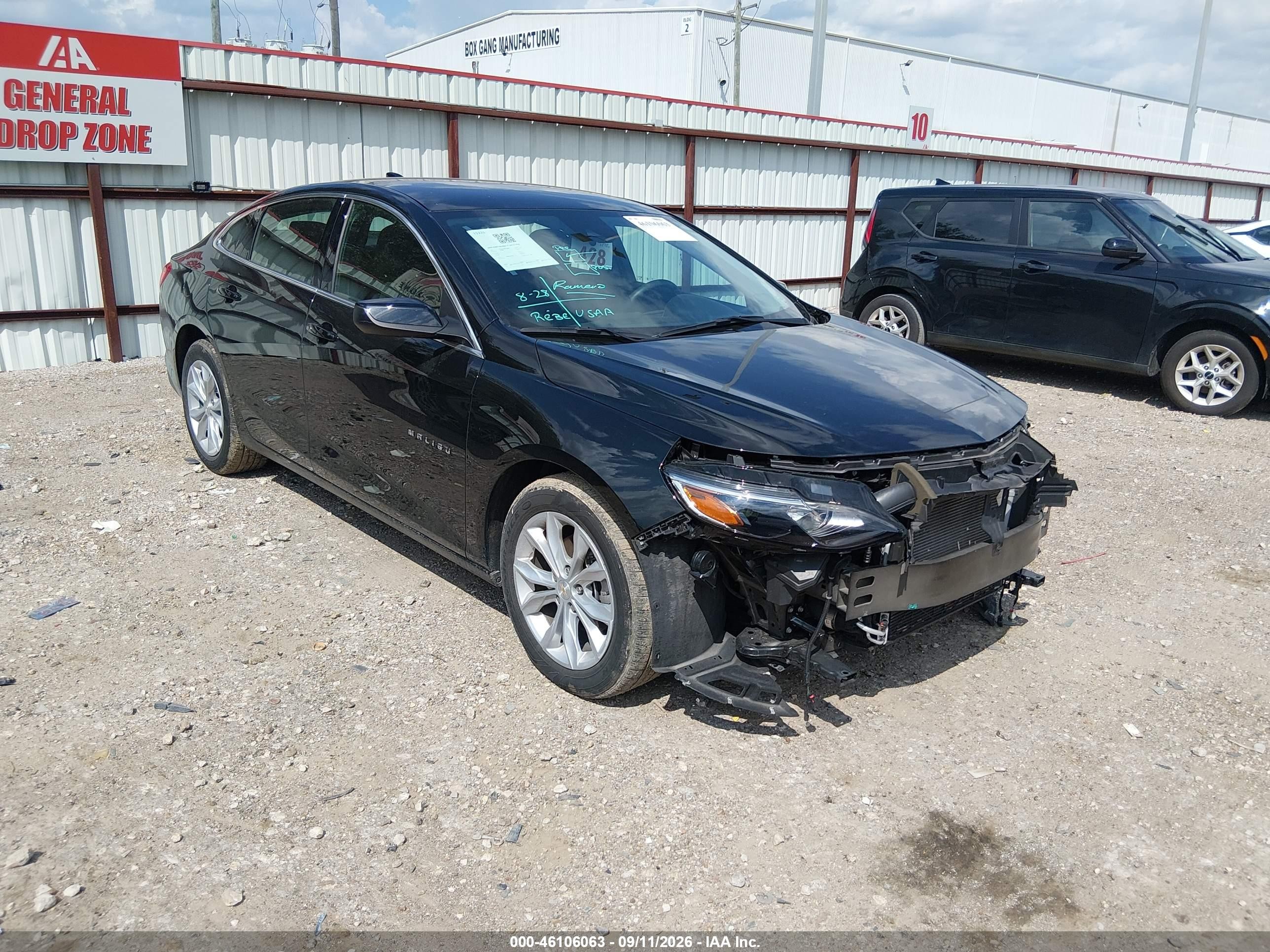 2025 Chevrolet Malibu VIN 1G1ZD5STXSF146690 — IAAI salvage auction photo