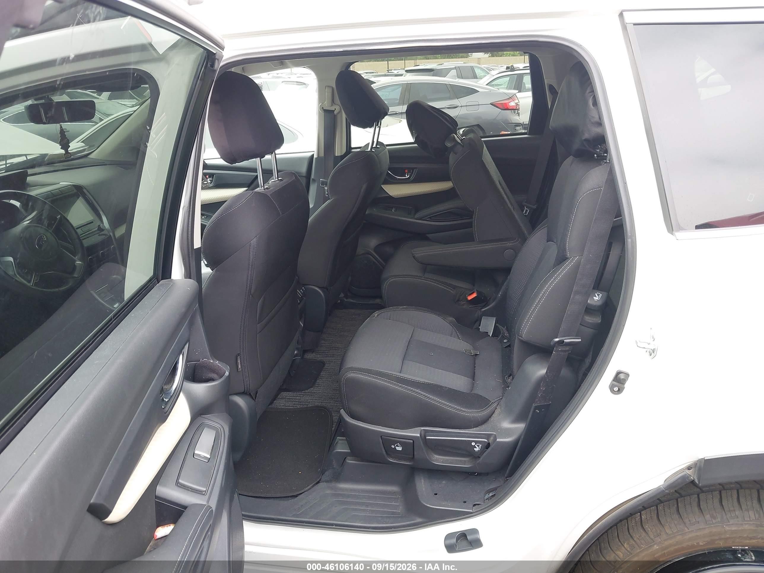 2021 Subaru Ascent VIN 4S4WMAFD0M3460662 IAAI salvage auction — Side, Salvage Certificate (California), sold $5,200 on 2026-09-26 (photo 8)