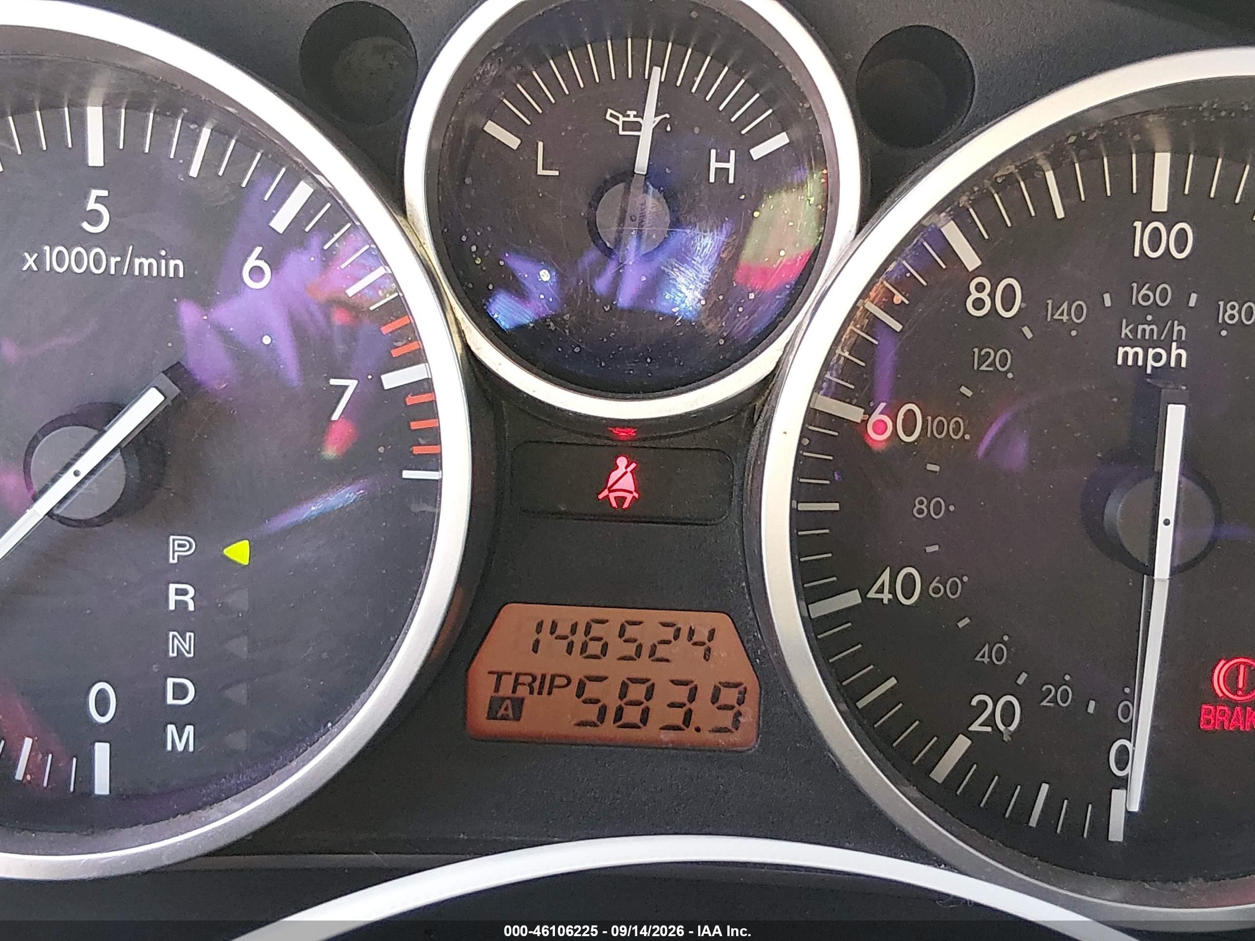 2006 Mazda Mx-5 VIN JM1NC25FX60115834 IAAI salvage auction — Rear End, Salvage (California), sold $850 on 2026-09-26 (photo 7)
