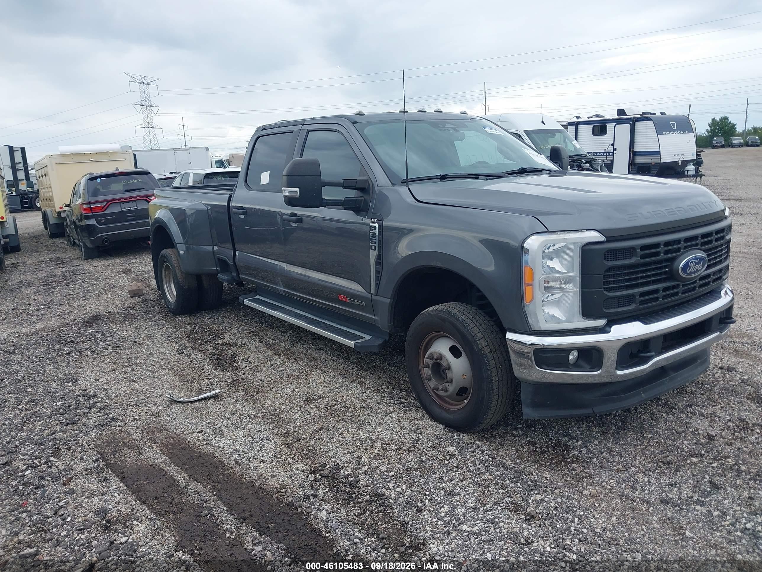2023 Ford F-350 VIN 1FT8W3DM0PEC16623 — IAAI salvage auction photo