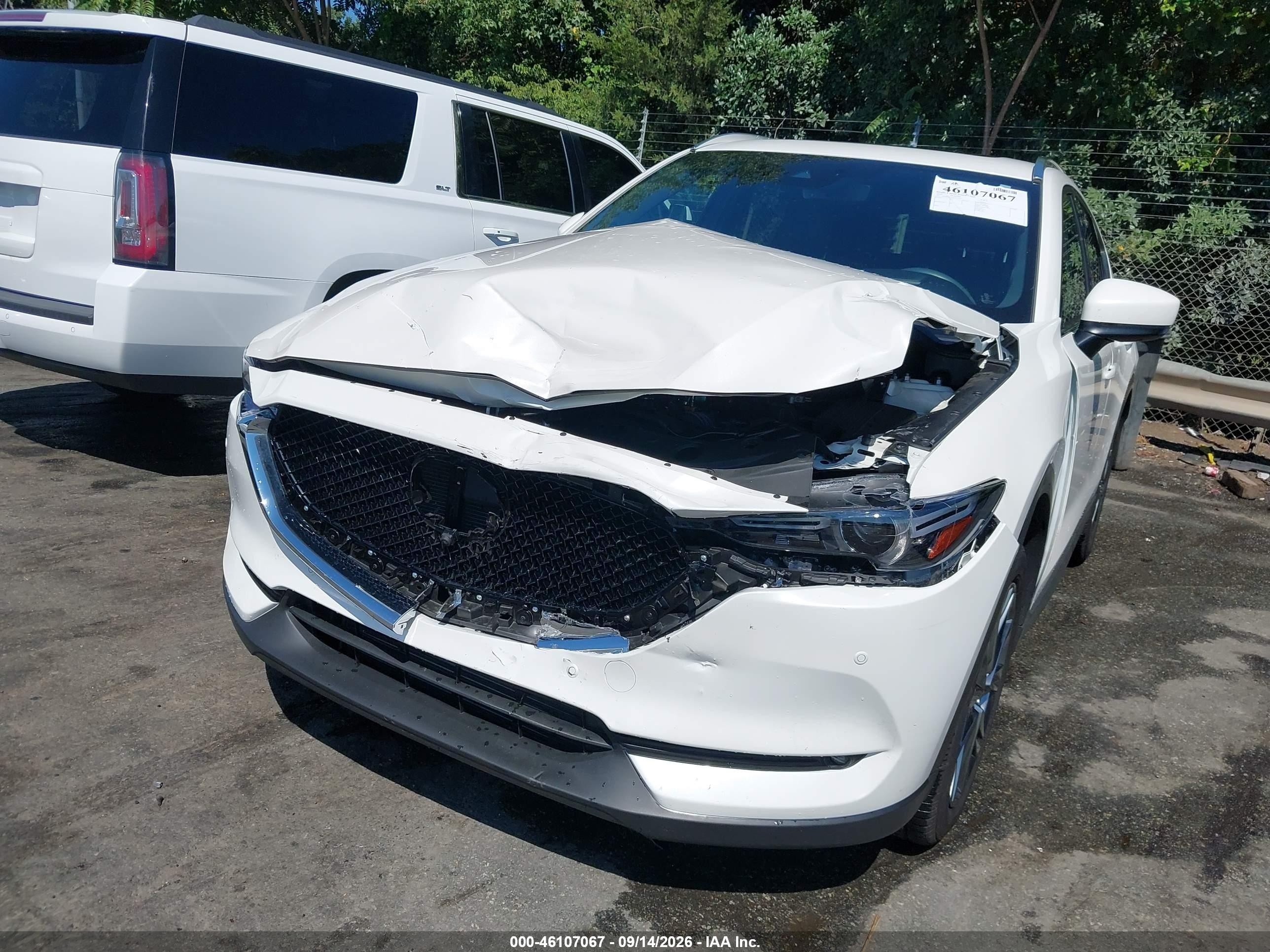 2020 Mazda Cx-5 VIN JM3KFBEY4L0772501 IAAI salvage auction — Front End, Salvage (North Carolina), sold $7,200 on 2026-10-01 (photo 6)
