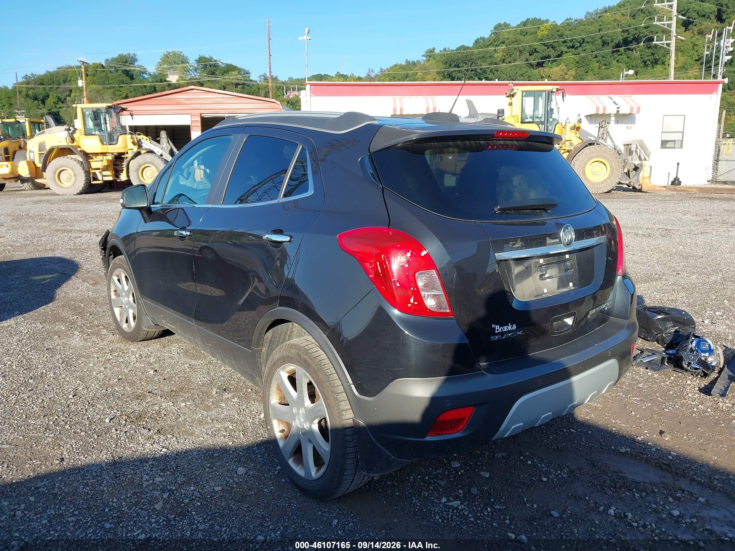 2015 Buick Encore VIN KL4CJHSB0FB264494 IAAI salvage auction — Front End, Salvage (Pennsylvania), sold $500 on 2026-09-19 (photo 3)