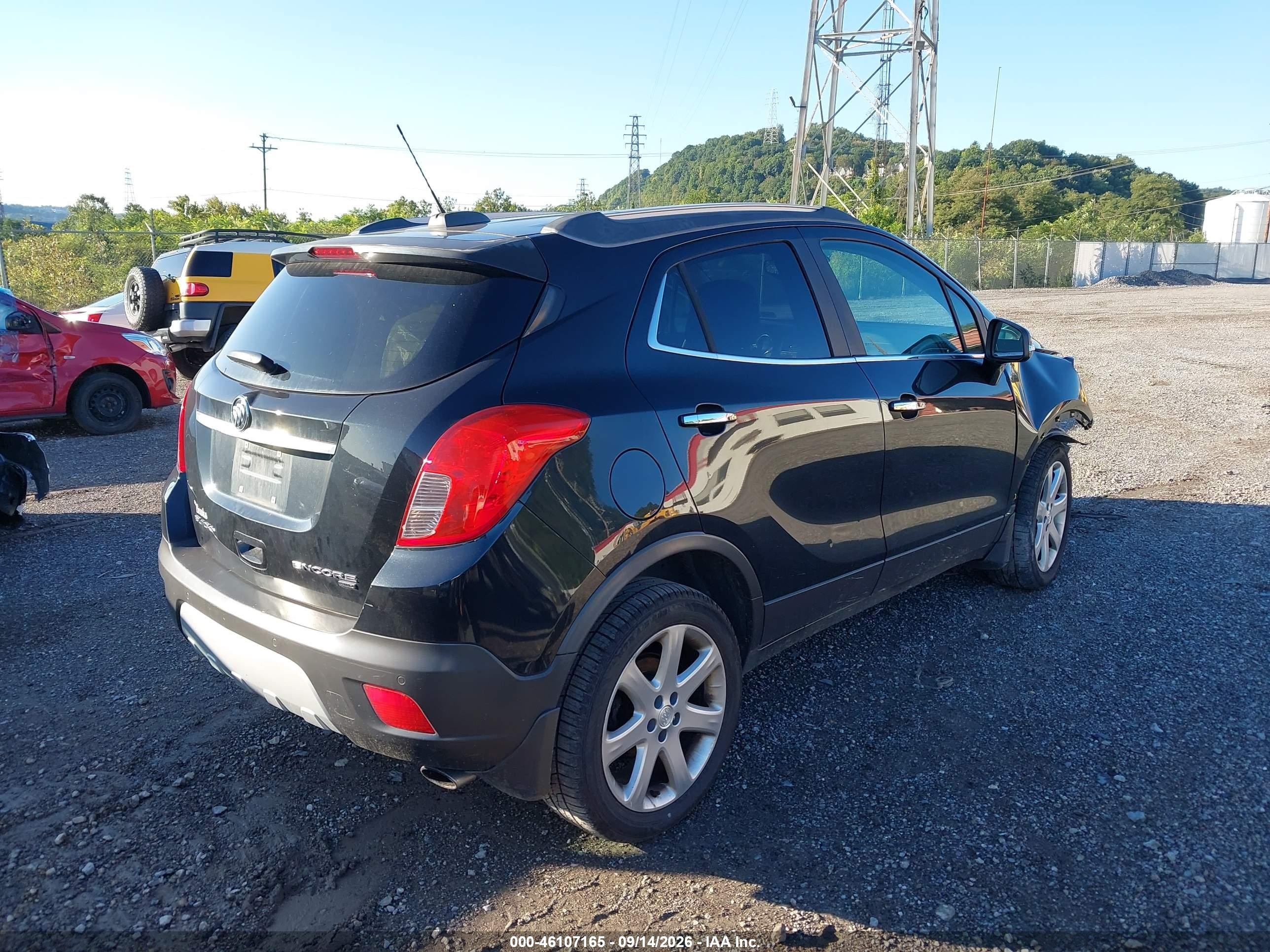 2015 Buick Encore VIN KL4CJHSB0FB264494 IAAI salvage auction — Front End, Salvage (Pennsylvania), sold $500 on 2026-09-19 (photo 4)