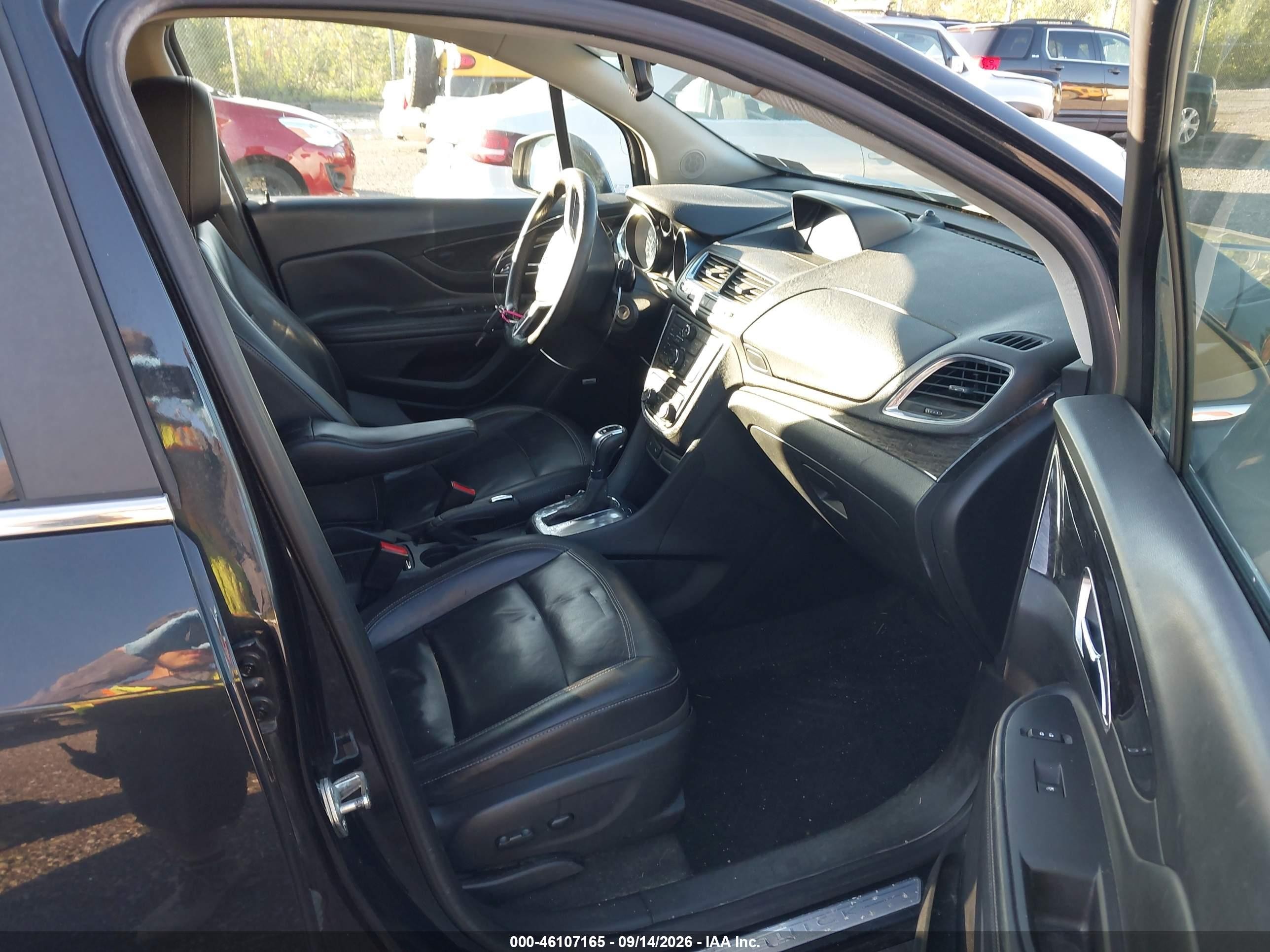 2015 Buick Encore VIN KL4CJHSB0FB264494 IAAI salvage auction — Front End, Salvage (Pennsylvania), sold $500 on 2026-09-19 (photo 5)
