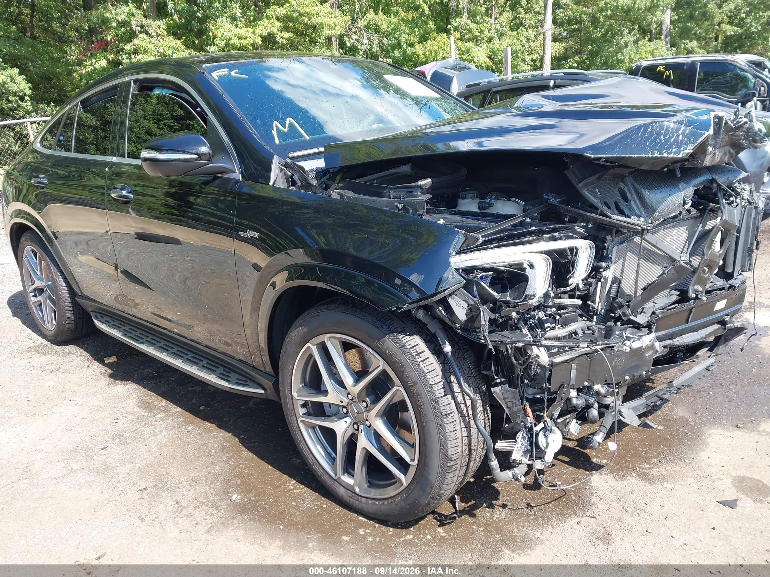 2022 Mercedes-Benz GLE-Class VIN 4JGFD6BB1NA700770 — IAAI salvage auction photo