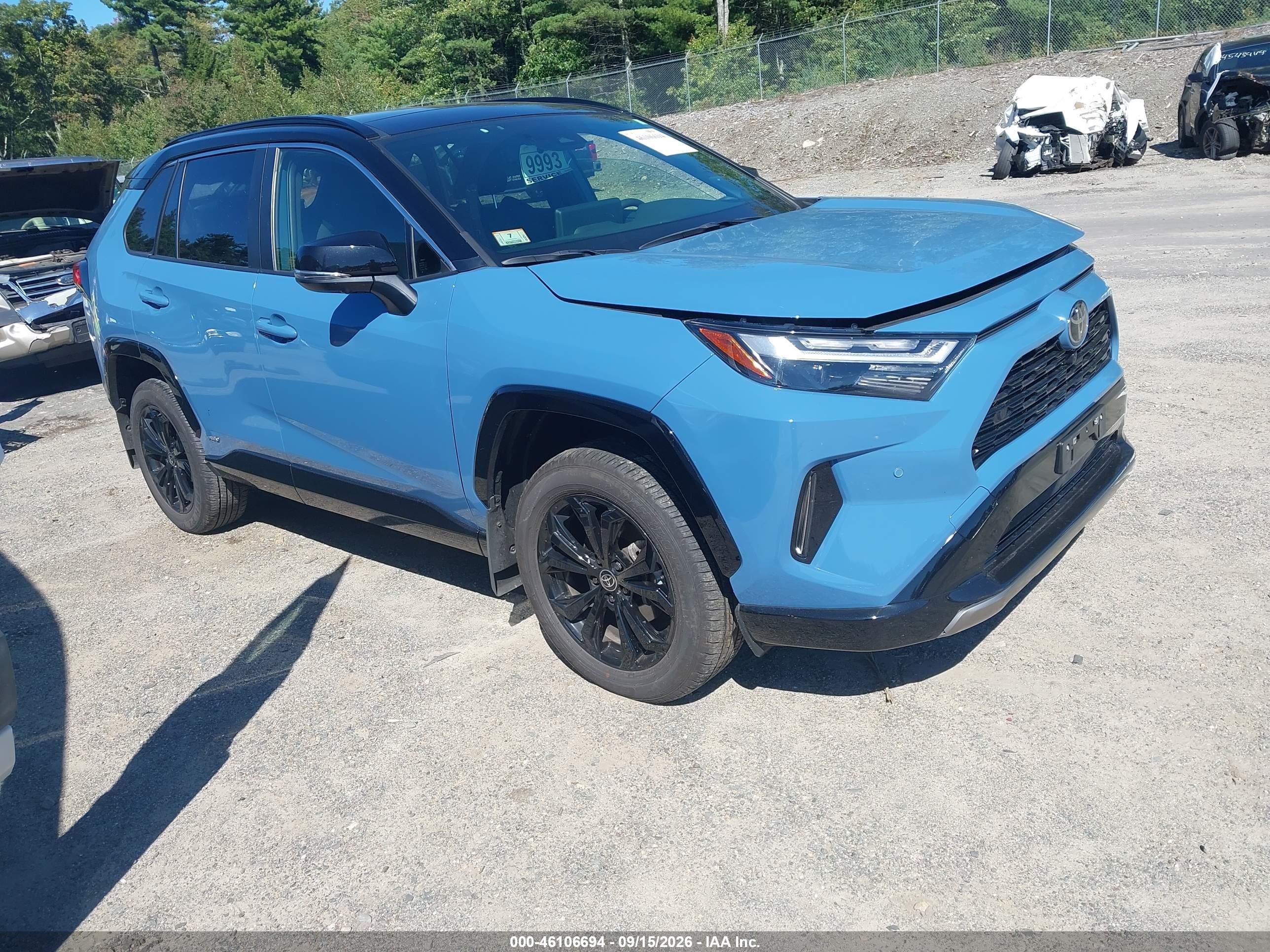 2025 Toyota RAV4 Hybrid VIN JTME6RFV6SD579468 — IAAI salvage auction photo