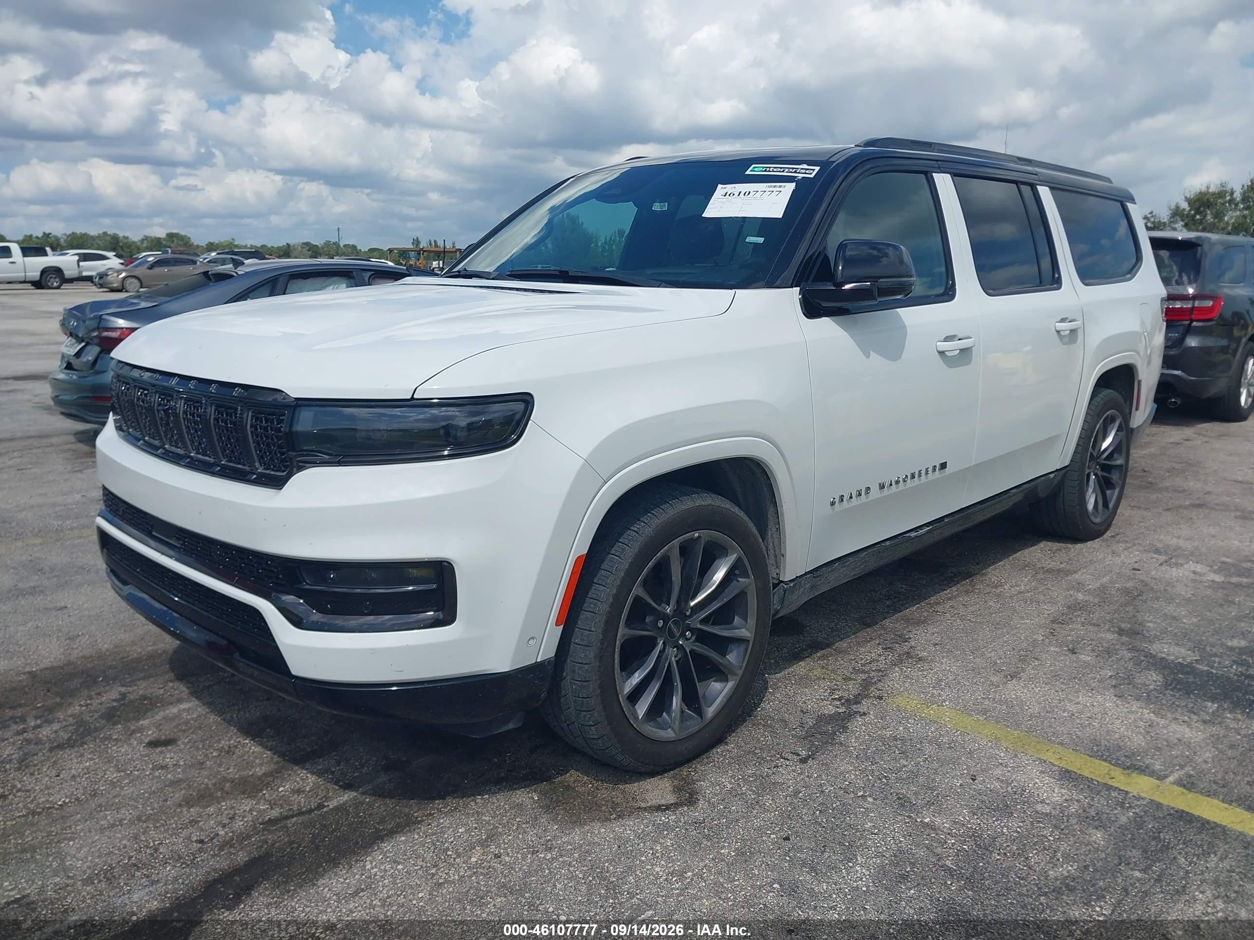 2024 Jeep Grand Wagoneer VIN 1C4SJSFP0RS158409 IAAI salvage auction — Side, Enterprise Vehicles Clear Only (Louisiana), sold $32,400 on 2026-09-17 (photo 2)
