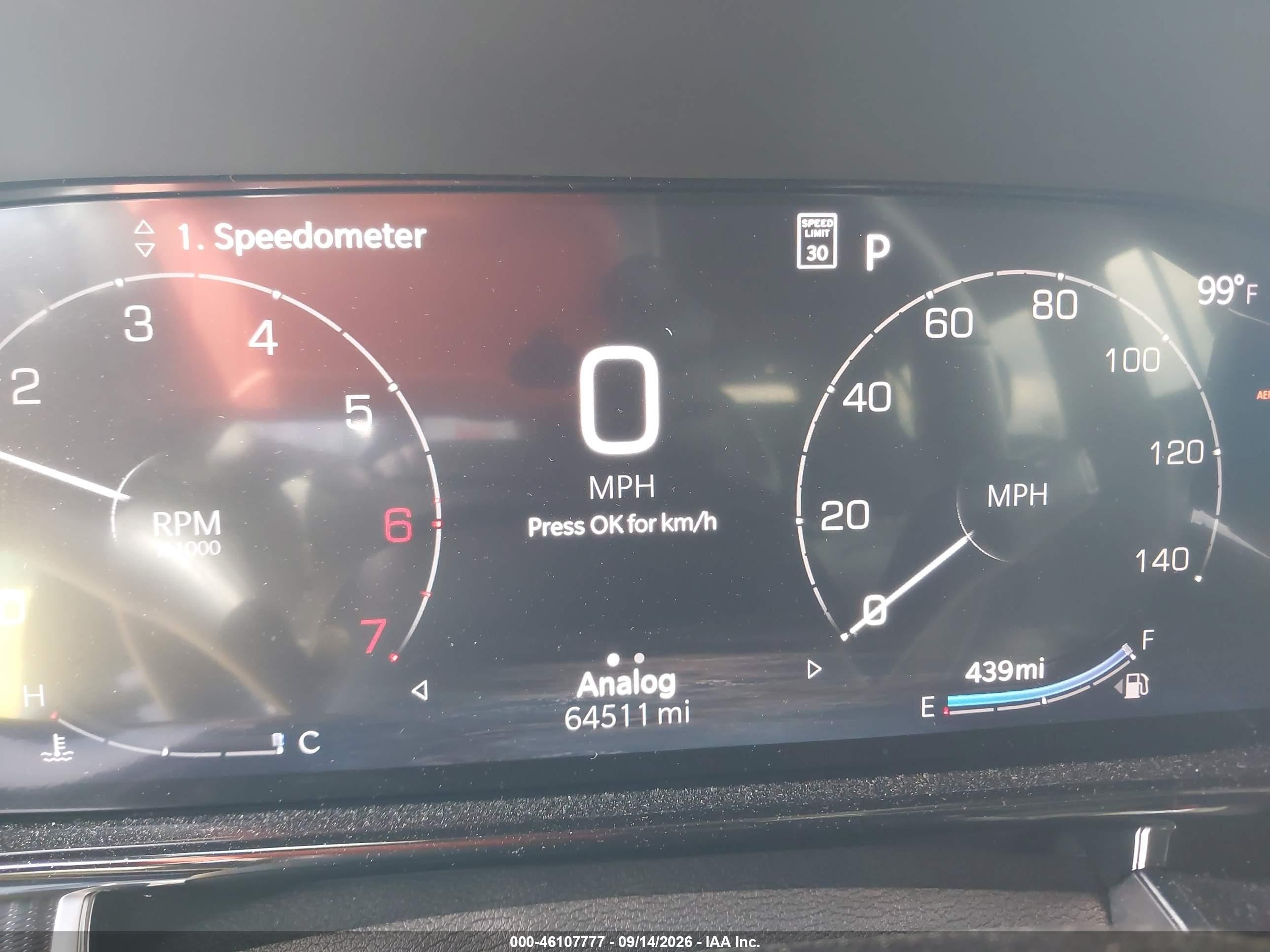 2024 Jeep Grand Wagoneer VIN 1C4SJSFP0RS158409 IAAI salvage auction — Side, Enterprise Vehicles Clear Only (Louisiana), sold $32,400 on 2026-09-17 (photo 7)