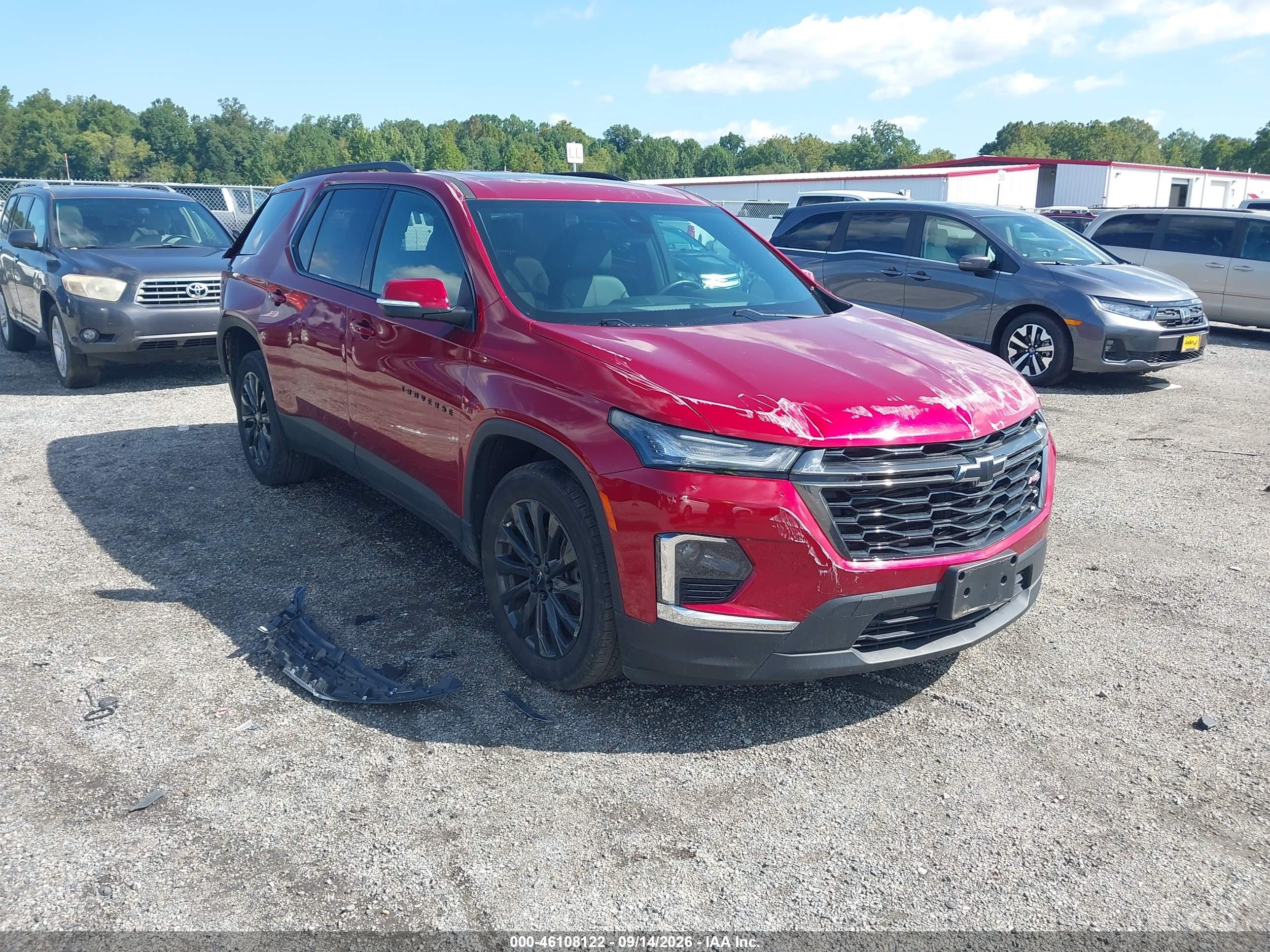 2023 Chevrolet Traverse VIN 1GNEVJKW8PJ211117 — IAAI salvage auction photo