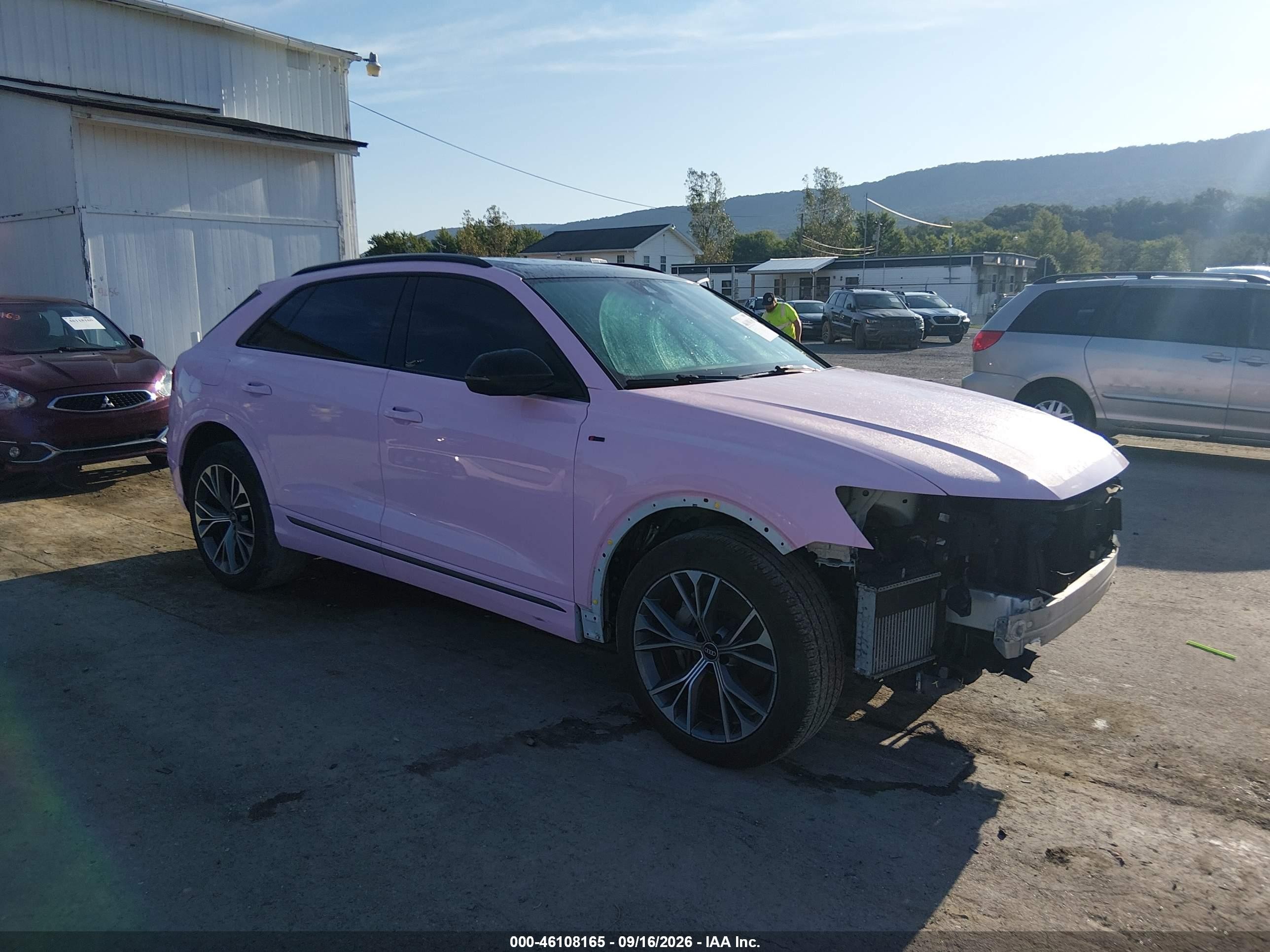 2021 Audi Q8 VIN WA1EVAF14MD028308 — IAAI salvage auction photo