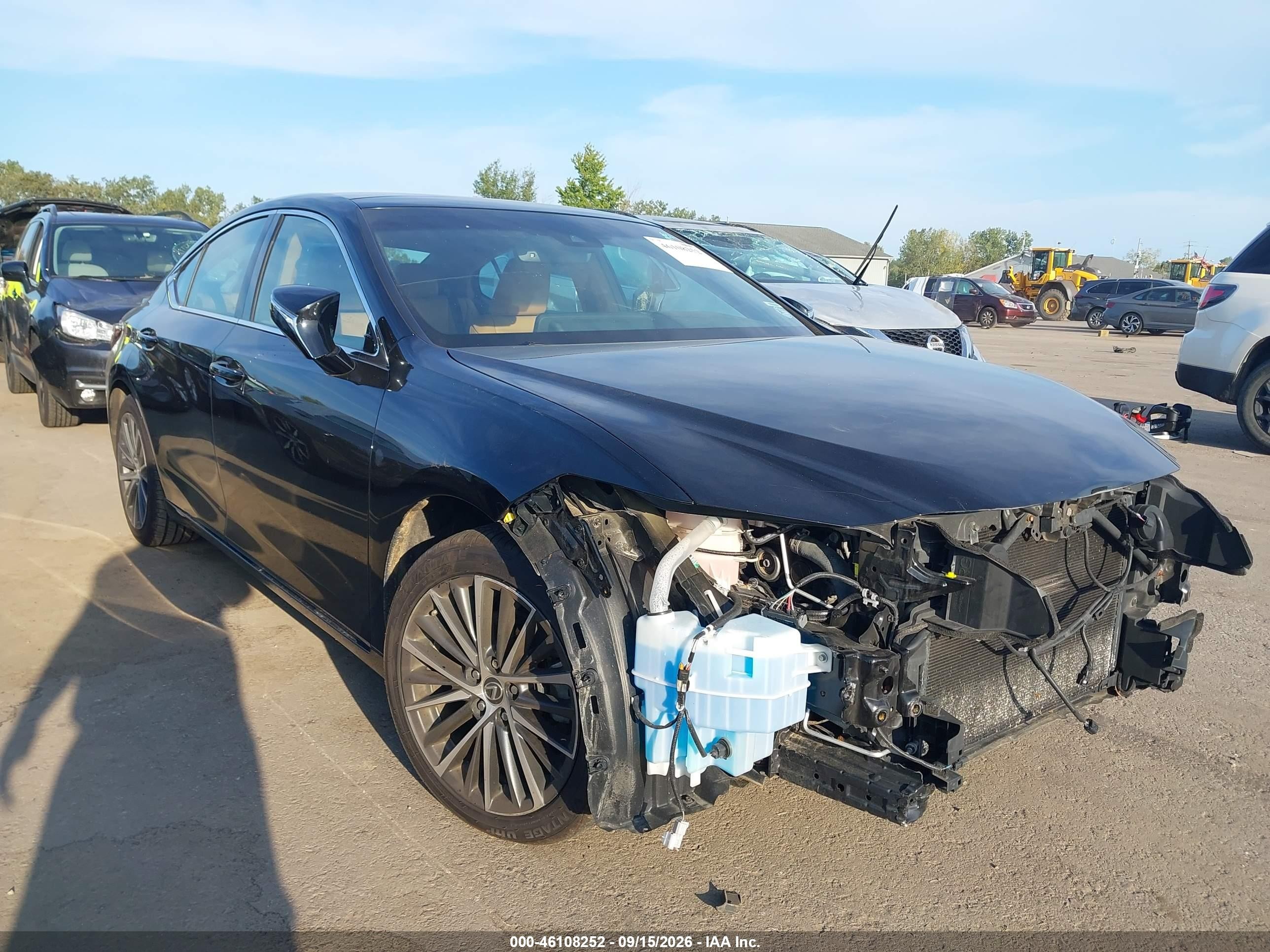 2022 Lexus ES 350 VIN 58ADZ1B12NU134628 — IAAI salvage auction photo