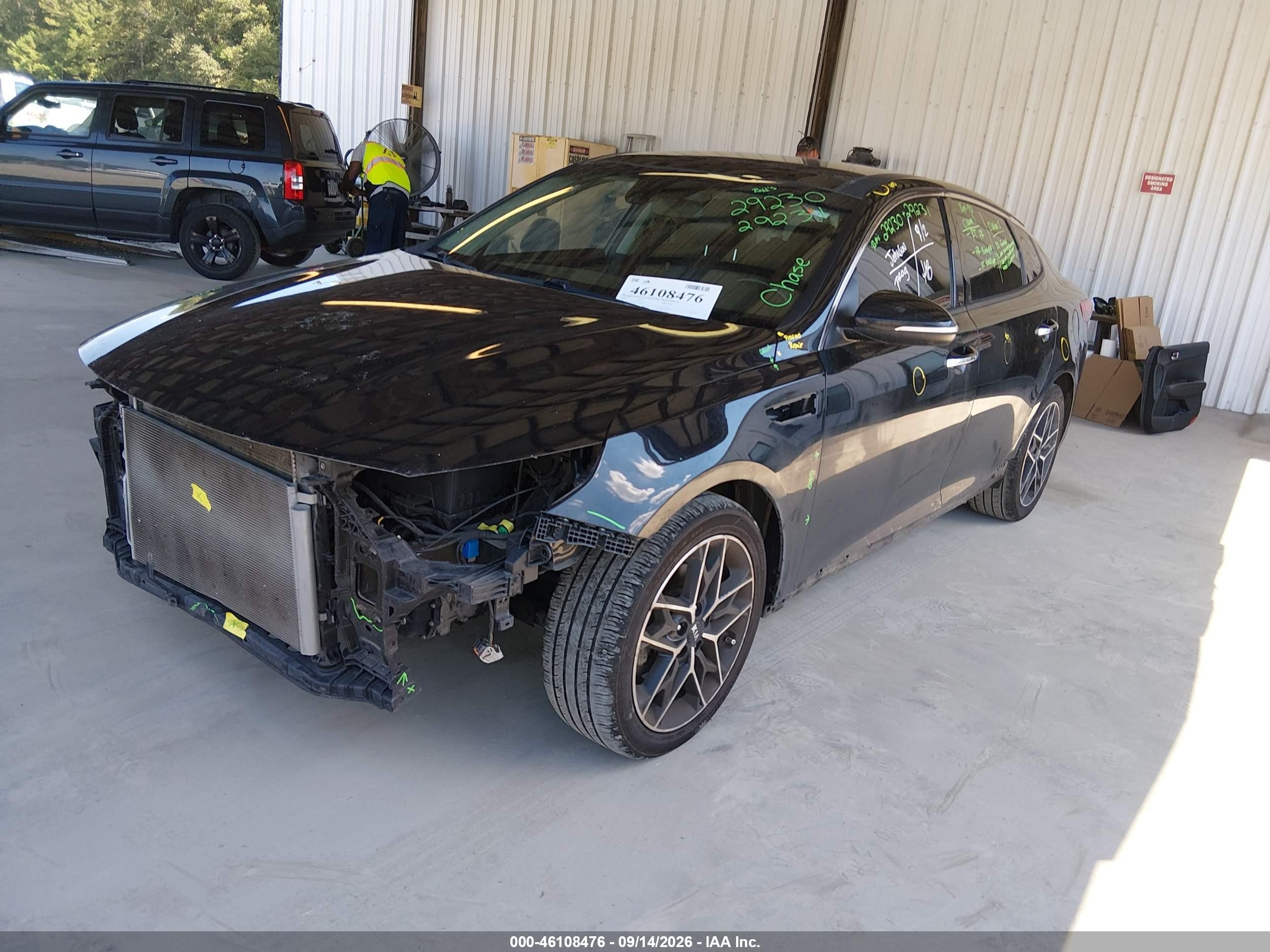 2020 Kia Optima VIN 5XXGT4L38LG449819 IAAI salvage auction — Front End, Salvage (Georgia), sold $2,150 on 2026-10-05 (photo 2)