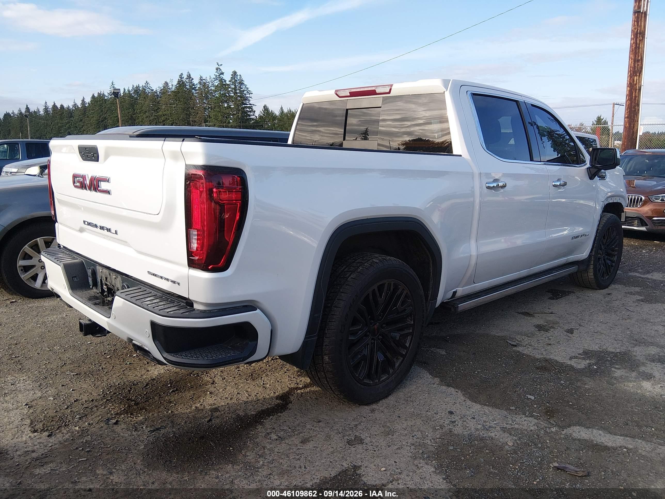 2022 Gmc SIERRA VIN 3GTU9FEL6NG204009 IAAI salvage auction — Front End, Bill Of Sale (Washington), sold $16,100 on 2026-10-02 (photo 4)