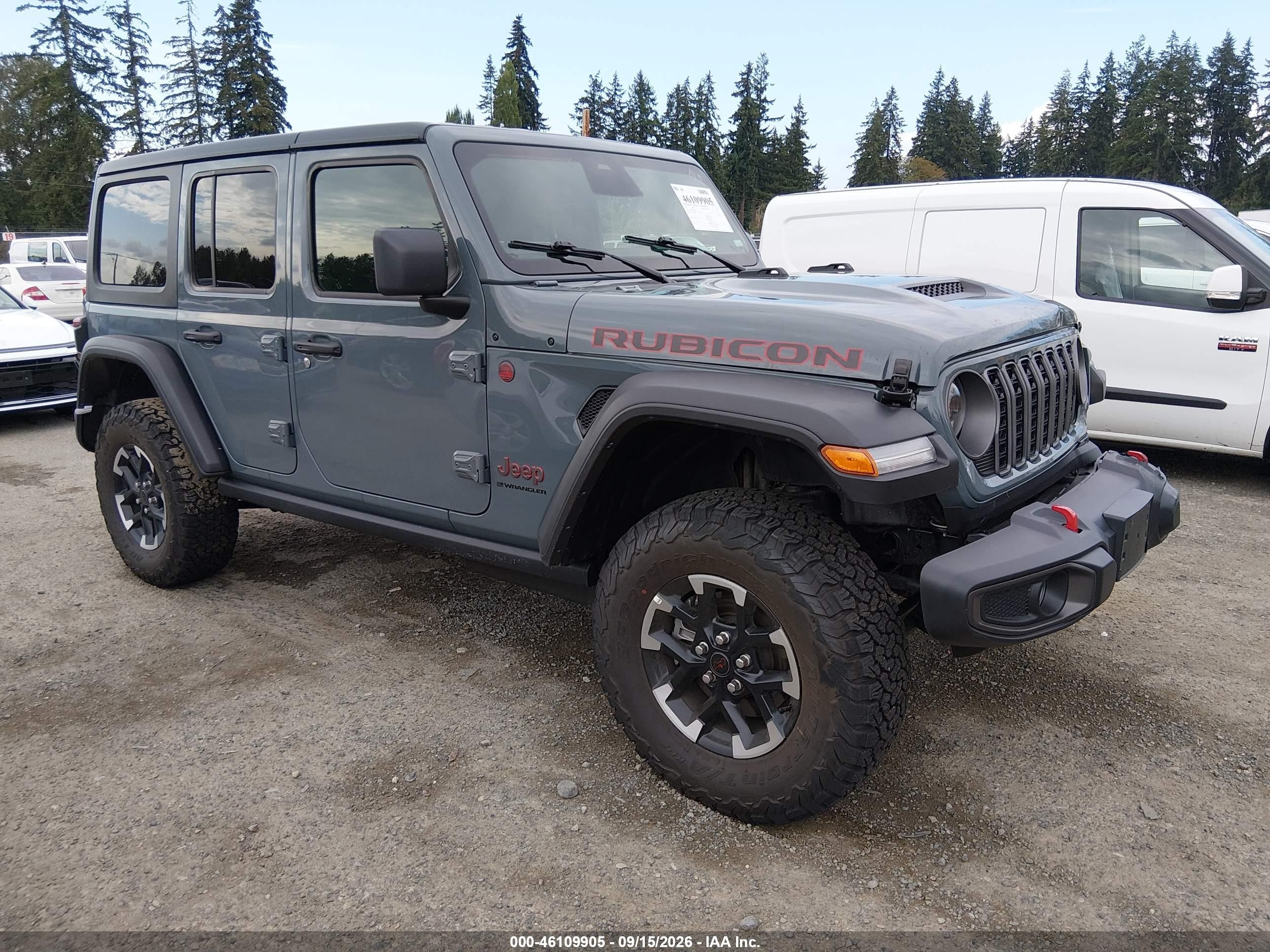2026 Jeep Wrangler VIN 1C4PJXFN0TW288367 — IAAI salvage auction photo