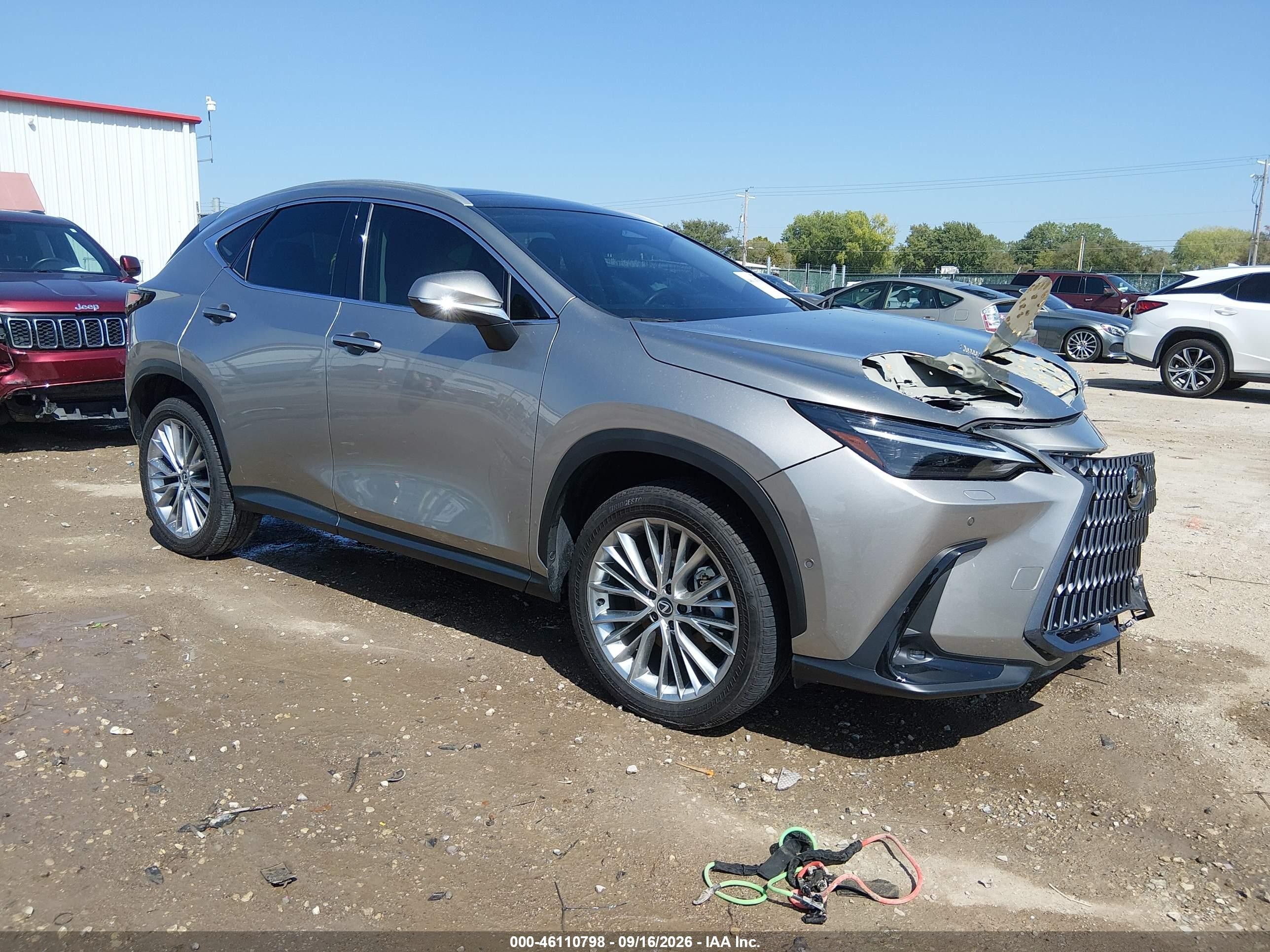 2024 Lexus NX 350h VIN 2T2HKCEZ0RC025095 — IAAI salvage auction photo