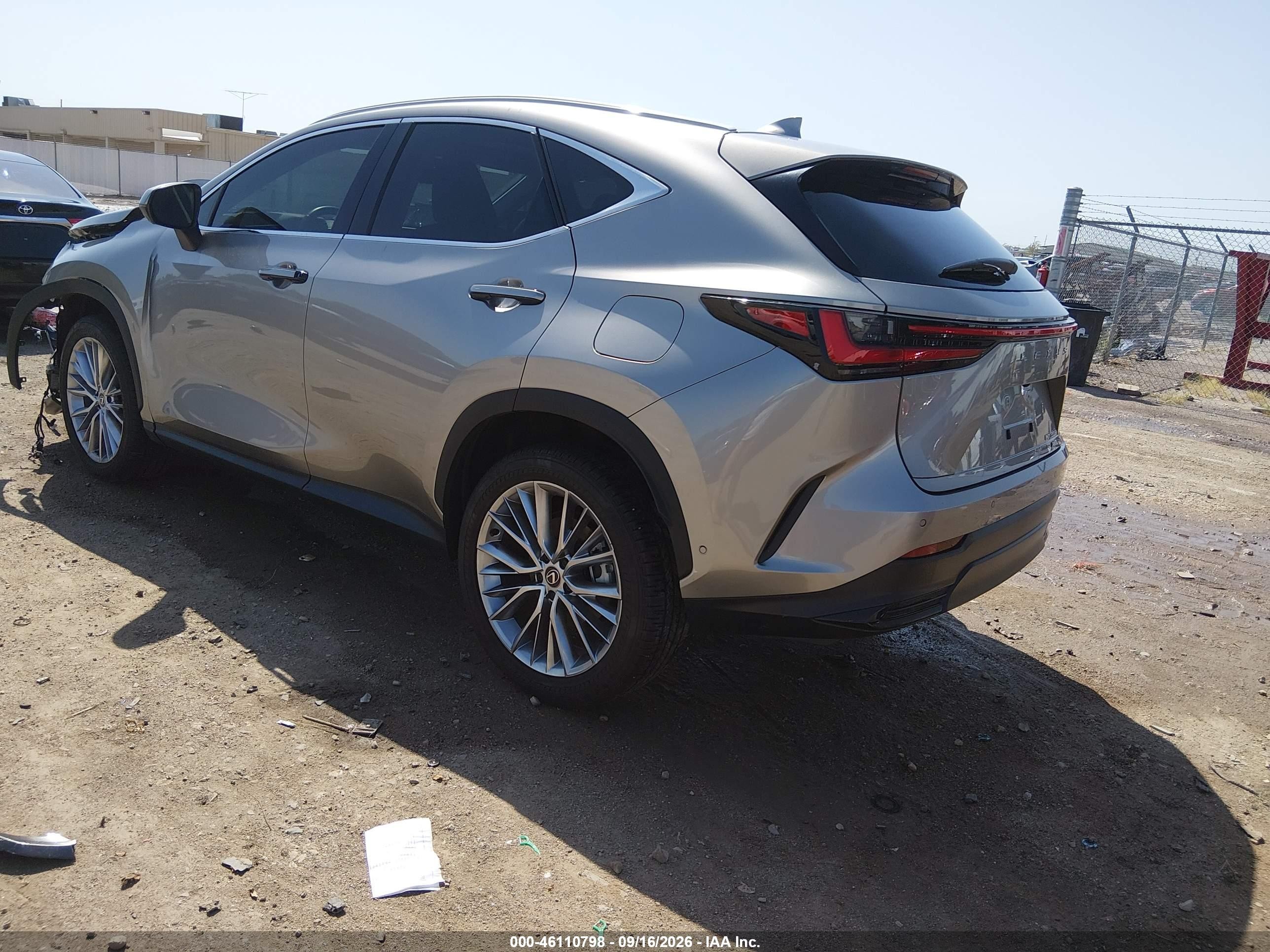 2024 Lexus NX 350h VIN 2T2HKCEZ0RC025095 IAAI salvage auction — Front End, Salvage (Kansas), sold $21,100 on 2026-09-25 (photo 3)
