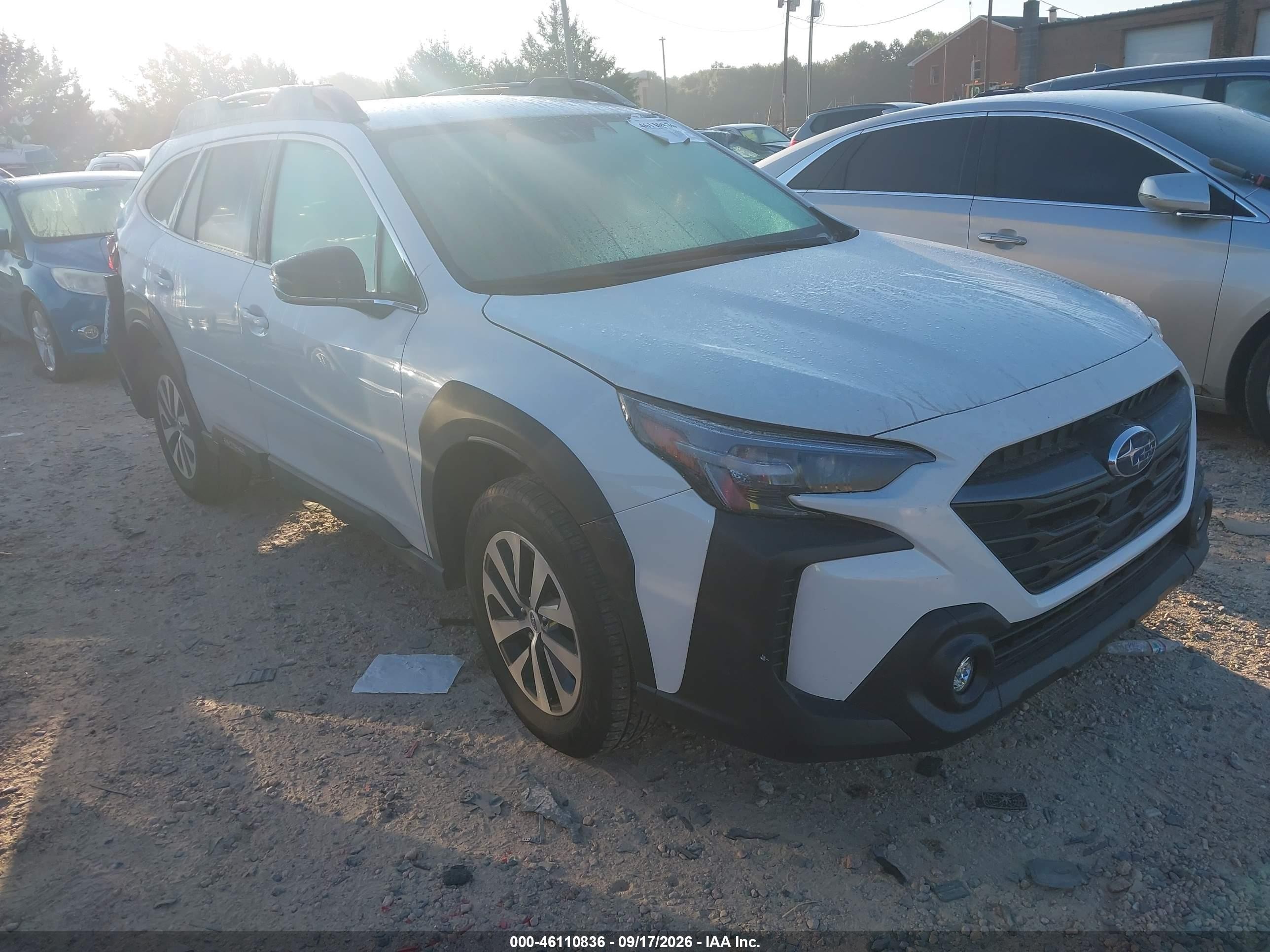 2024 Subaru Outback VIN 4S4BTADC2R3298777 — IAAI salvage auction photo