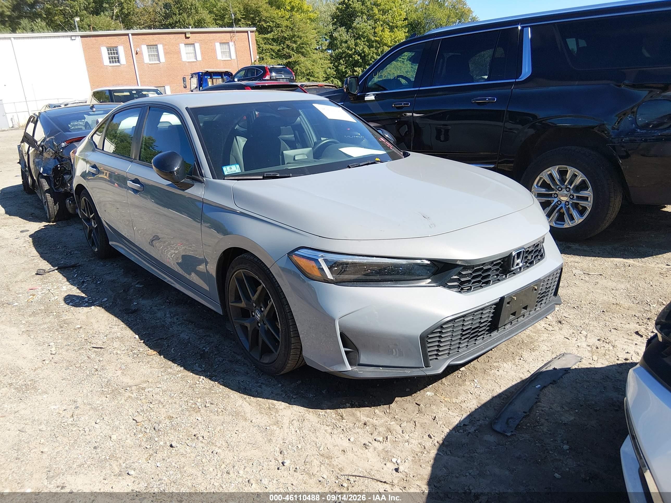 2026 Honda Civic VIN 2HGFE2F5XTH507208 — IAAI salvage auction photo