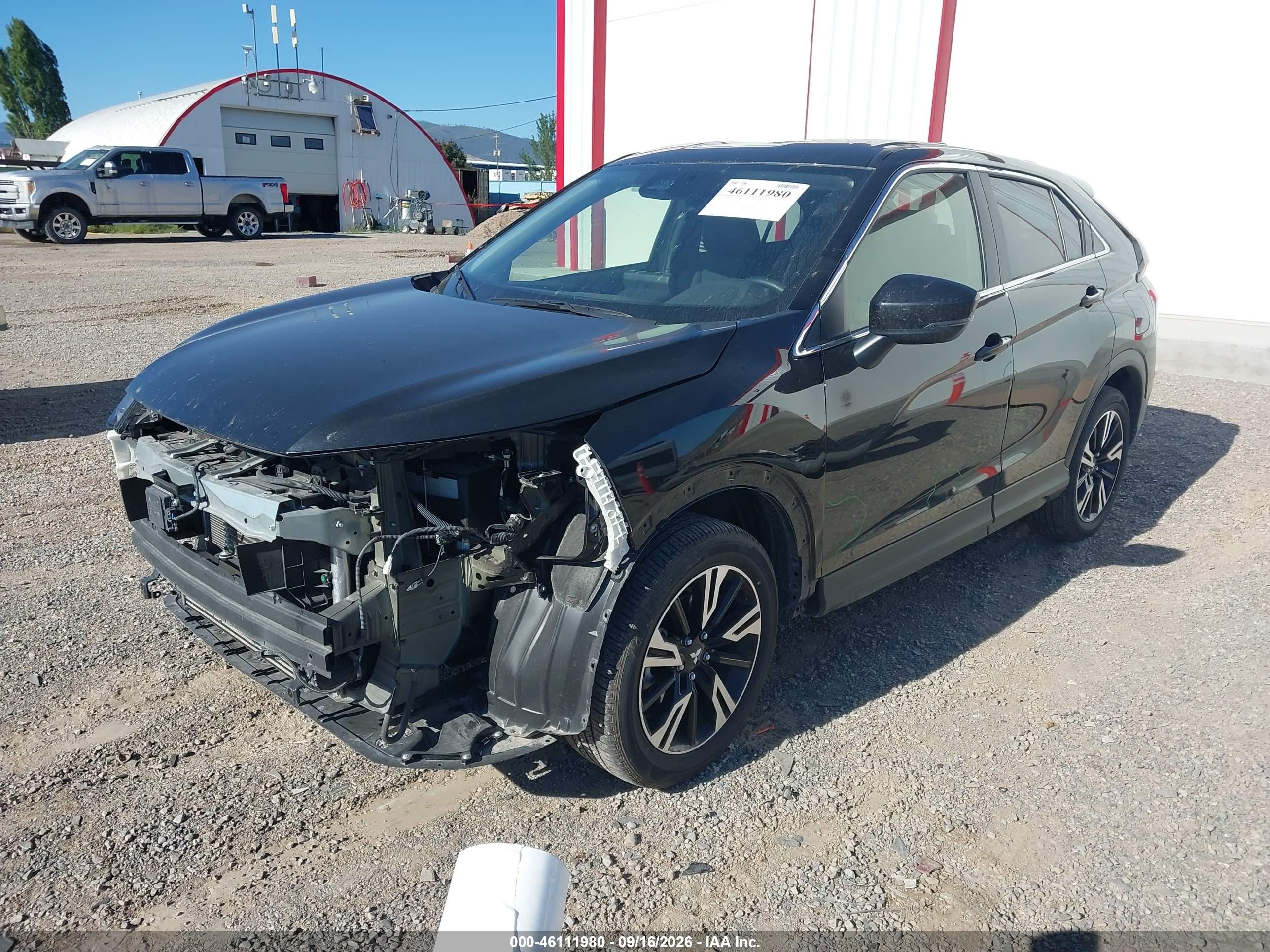2026 Mitsubishi ECLIPSE VIN JA4ATWAA6TZ011634 IAAI salvage auction — Front End, Enterprise Vehicles Clear Only (Idaho), sold $9,300 on 2026-09-19 (photo 2)