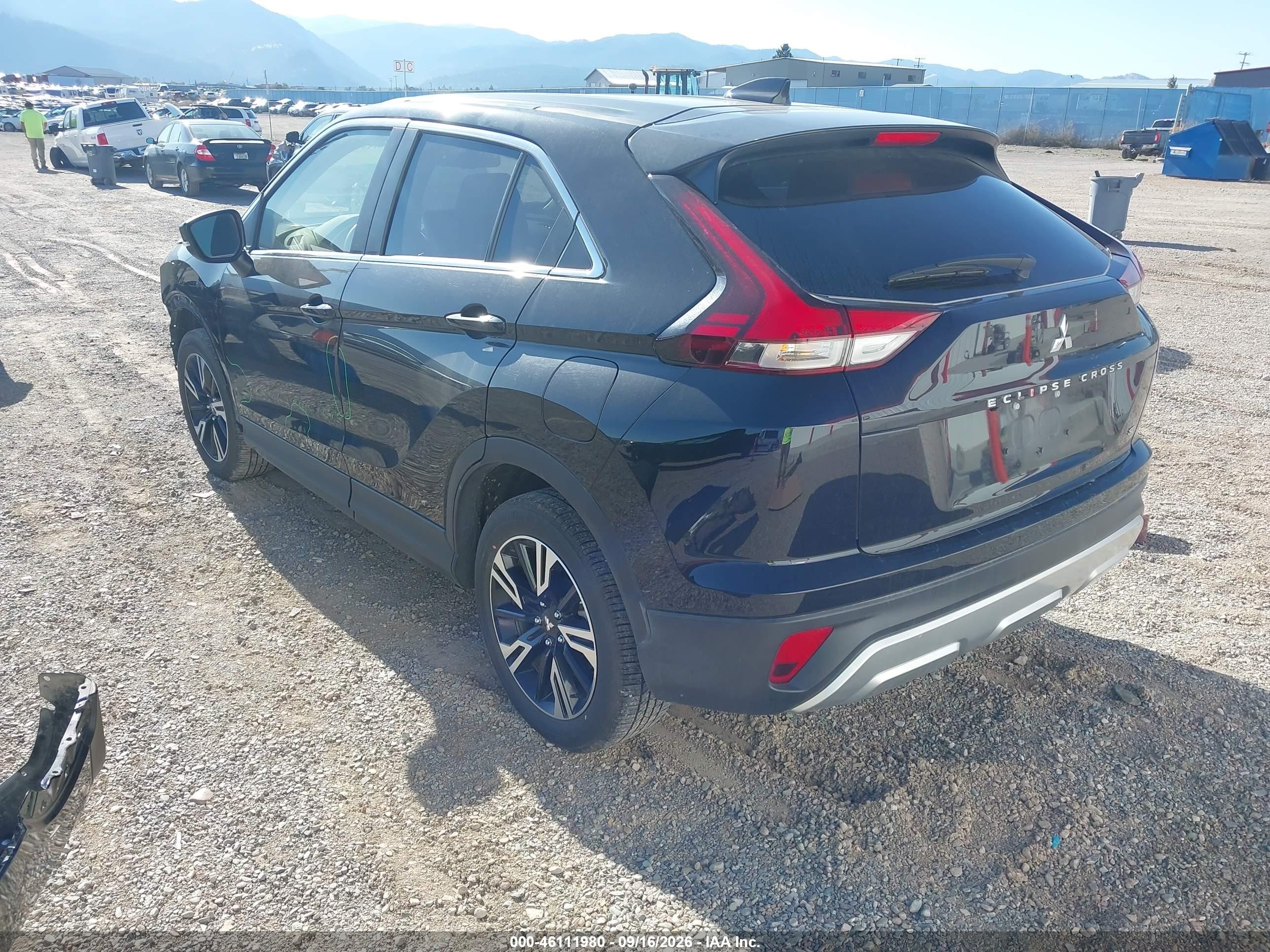 2026 Mitsubishi ECLIPSE VIN JA4ATWAA6TZ011634 IAAI salvage auction — Front End, Enterprise Vehicles Clear Only (Idaho), sold $9,300 on 2026-09-19 (photo 3)