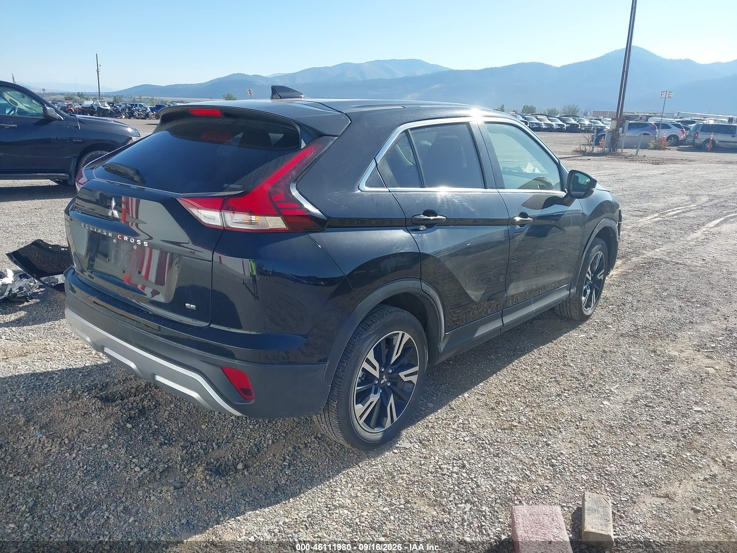 2026 Mitsubishi ECLIPSE VIN JA4ATWAA6TZ011634 IAAI salvage auction — Front End, Enterprise Vehicles Clear Only (Idaho), sold $9,300 on 2026-09-19 (photo 4)