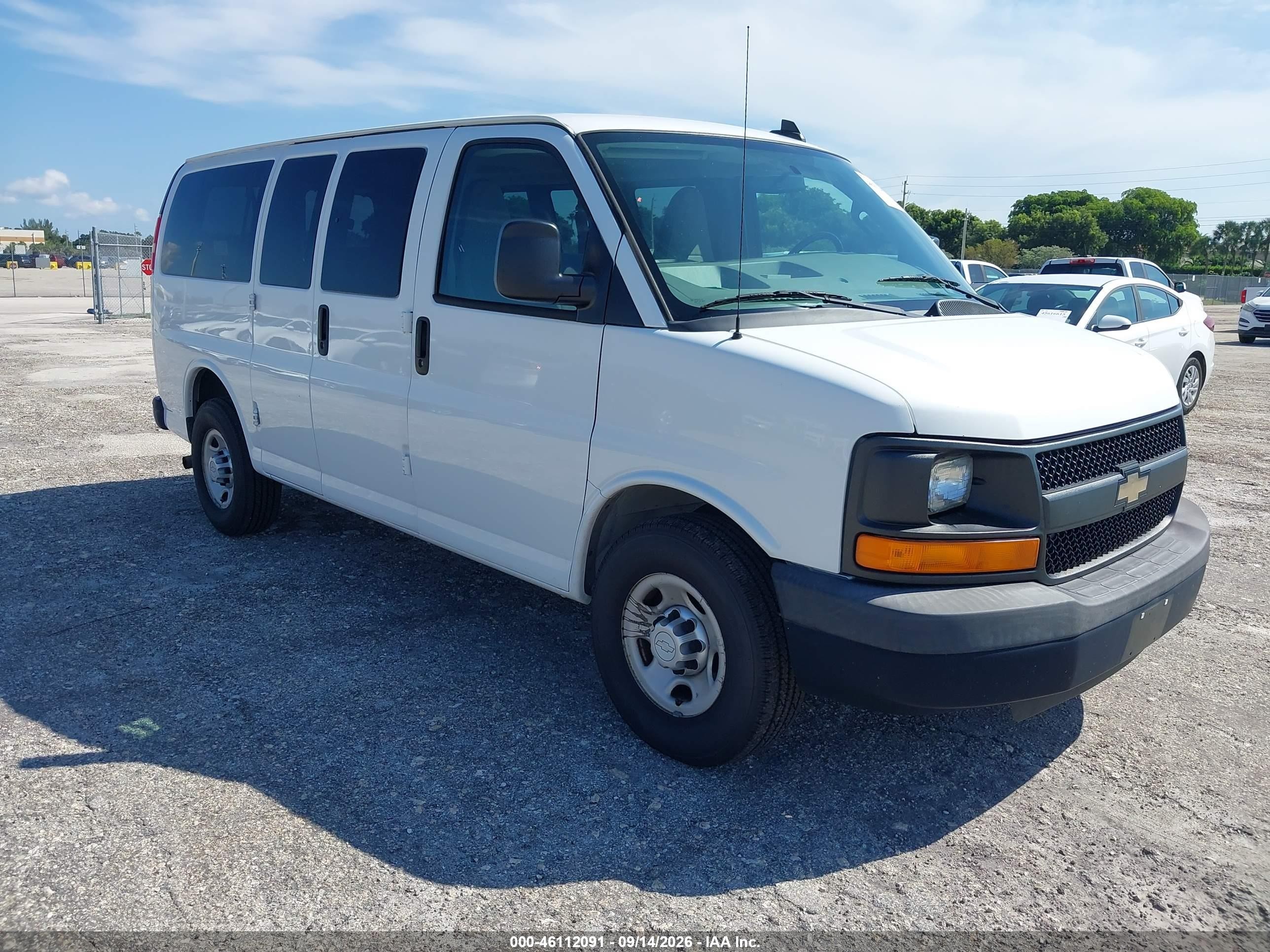 2016 Chevrolet Express 2500 VIN 1GAWGEFG3G1276368 — IAAI salvage auction photo