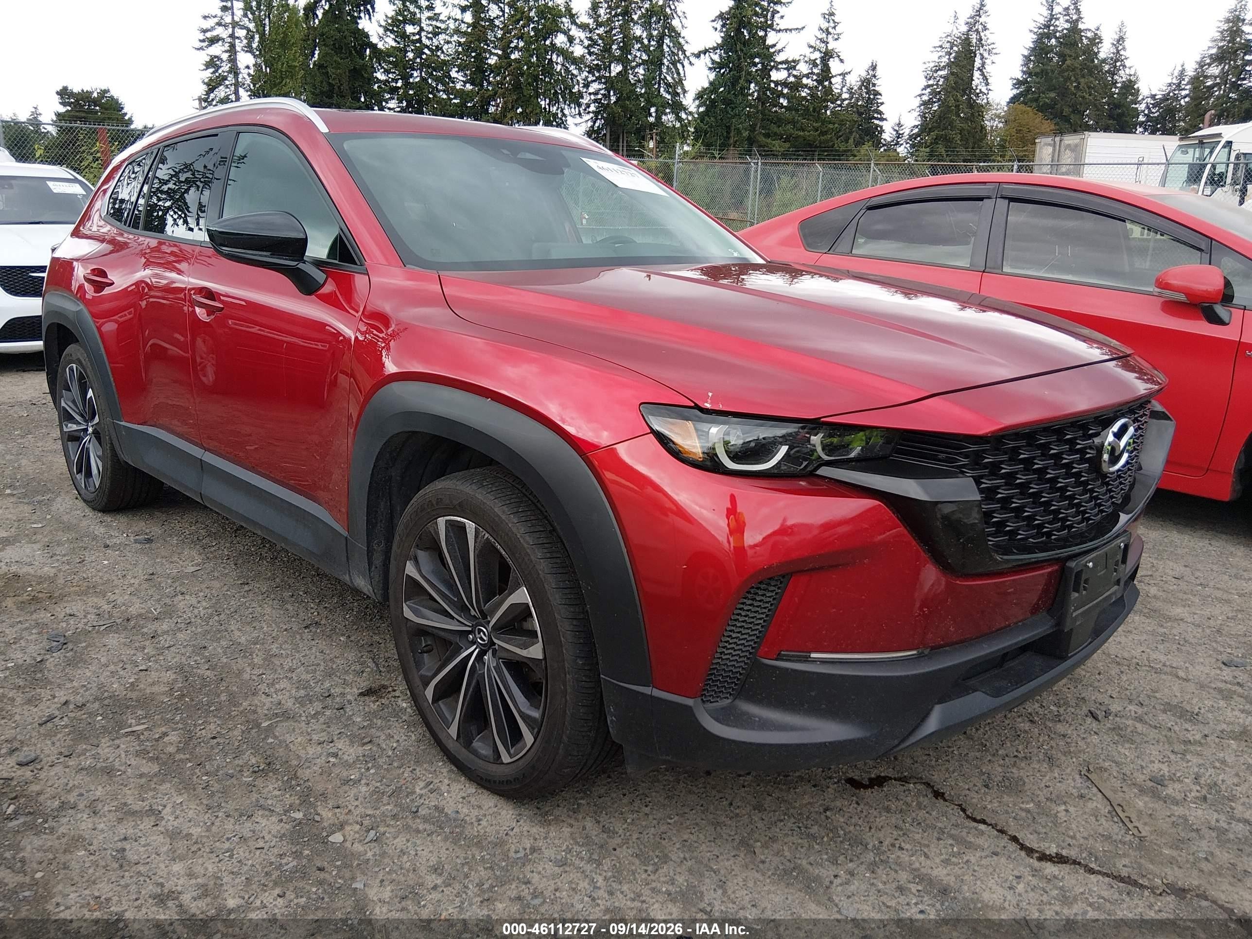 2025 Mazda CX-50 VIN 7MMVABEM2SN374559 — IAAI salvage auction photo