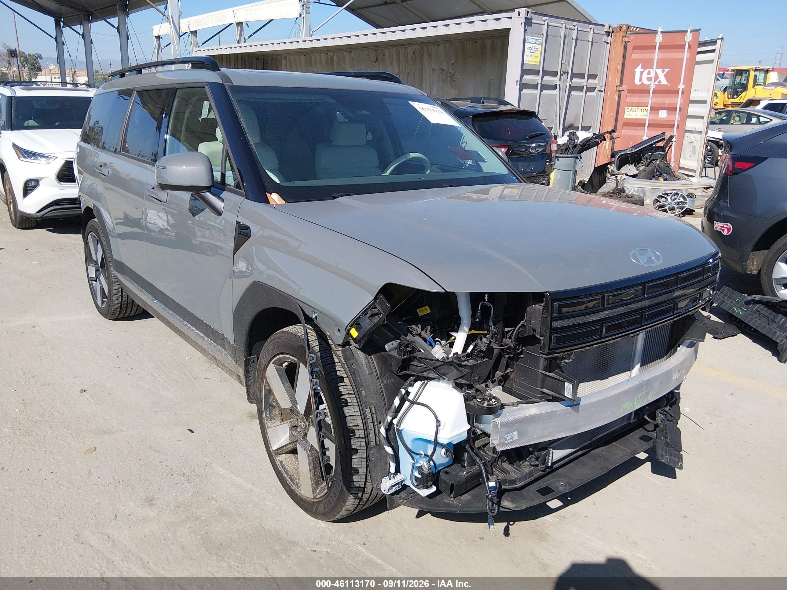 2024 Hyundai Santa Fe Hybrid VIN 5NMP3DG13RH006139 — IAAI salvage auction photo