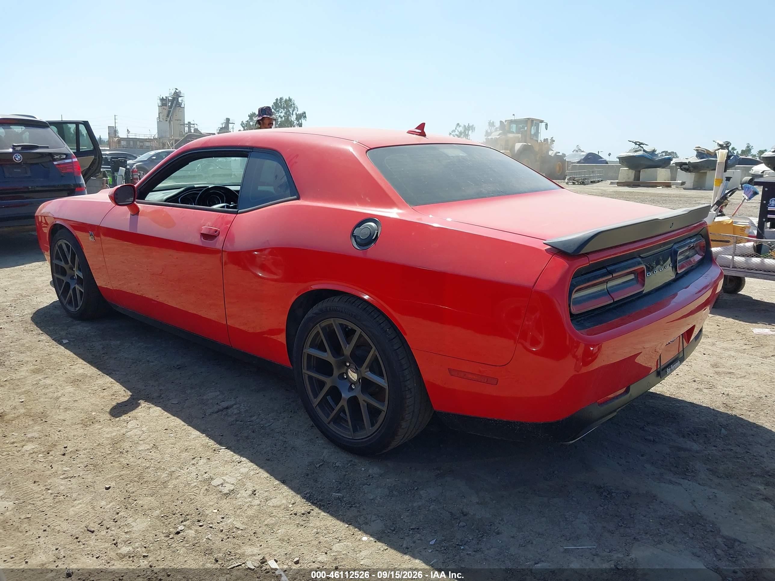 2016 Dodge Challenger VIN 2C3CDZFJ8GH143102 IAAI salvage auction — Theft, Salvage (California), sold $9,400 on 2026-09-26 (photo 3)