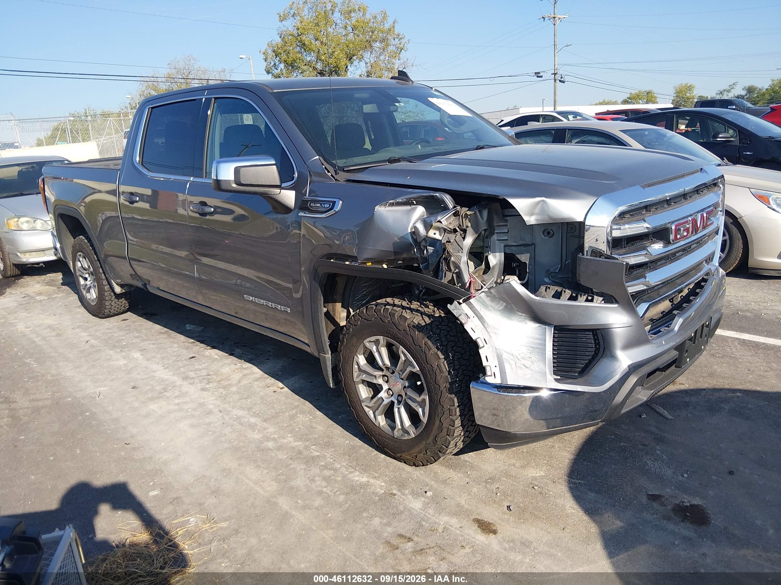 2020 GMC Sierra 1500 VIN 3GTU8BED4LG269958 — IAAI salvage auction photo
