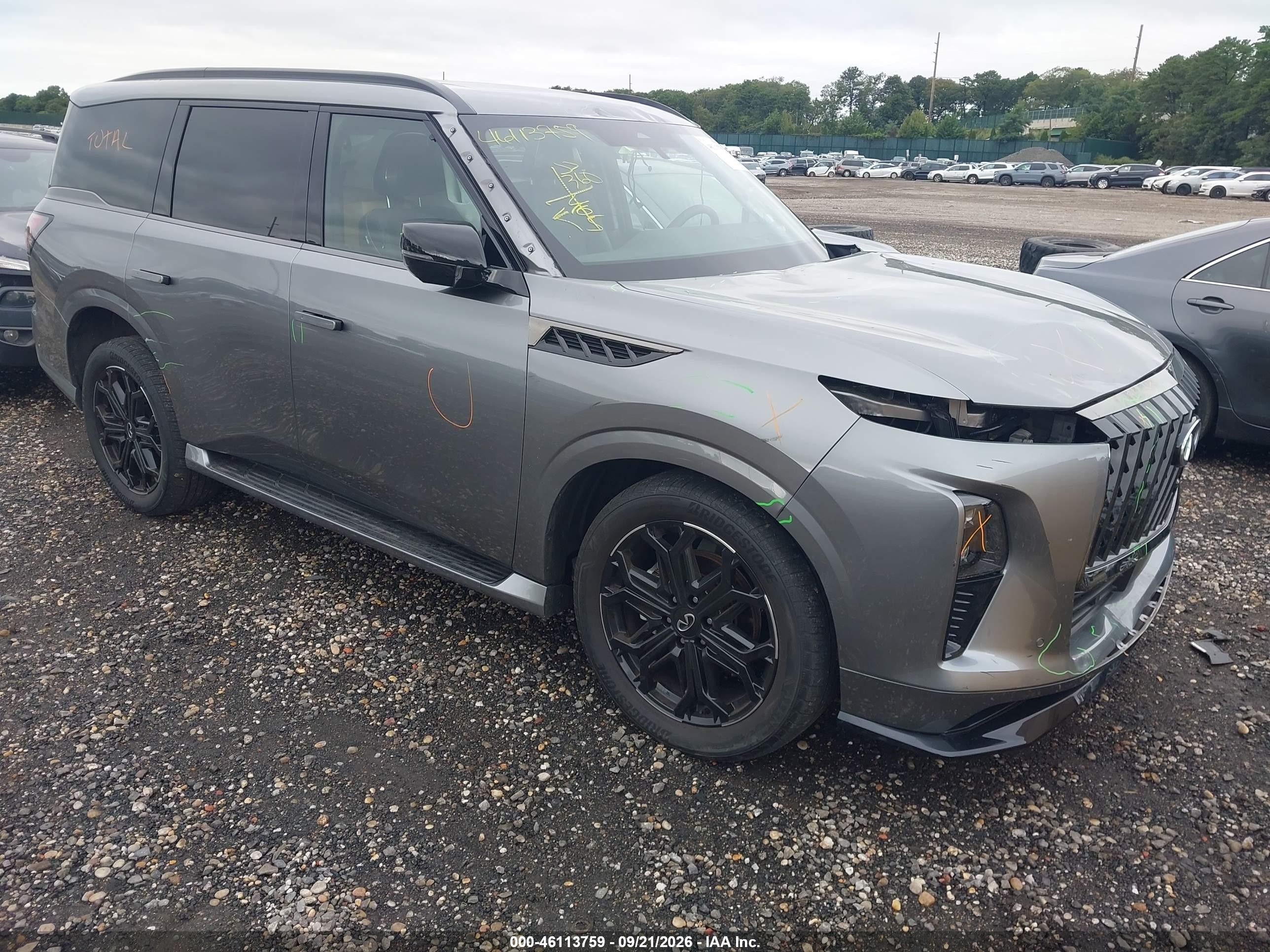 2026 Infiniti QX80 VIN JN8AZ3DB8T9431486 — IAAI salvage auction photo