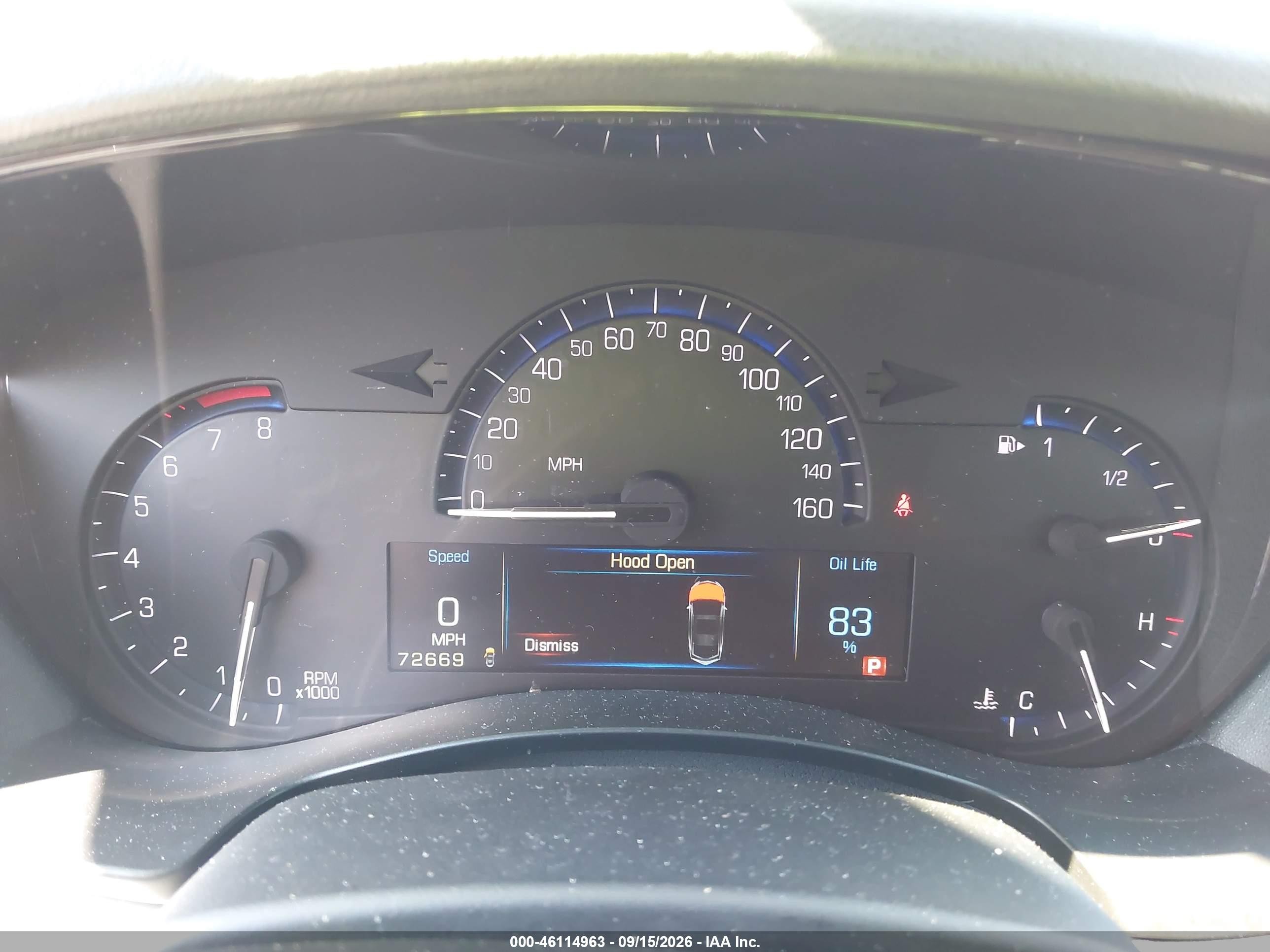 2013 Cadillac Ats VIN 1G6AE5S36D0100302 IAAI salvage auction — Front End, Salvage (Ohio), sold $2,950 on 2026-09-26 (photo 7)